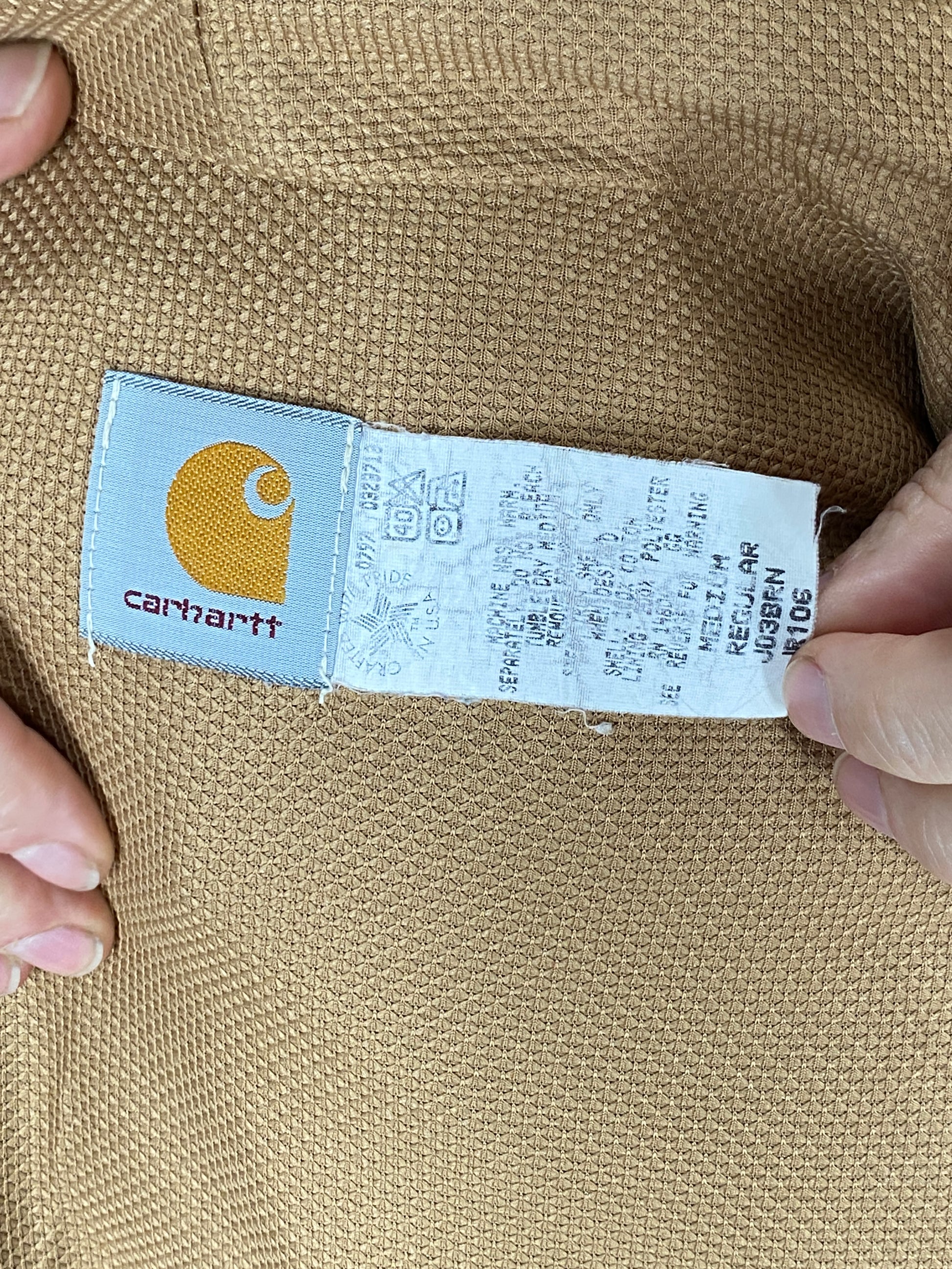 Size Med. Vintage hooded Carhartt jacketMade in USA - USA Vintage Bcn