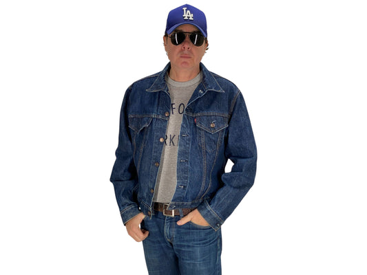 Size 42US / 52EU Vintage 4 pockets Levis Jacket Made in Canada - USA Vintage Bcn