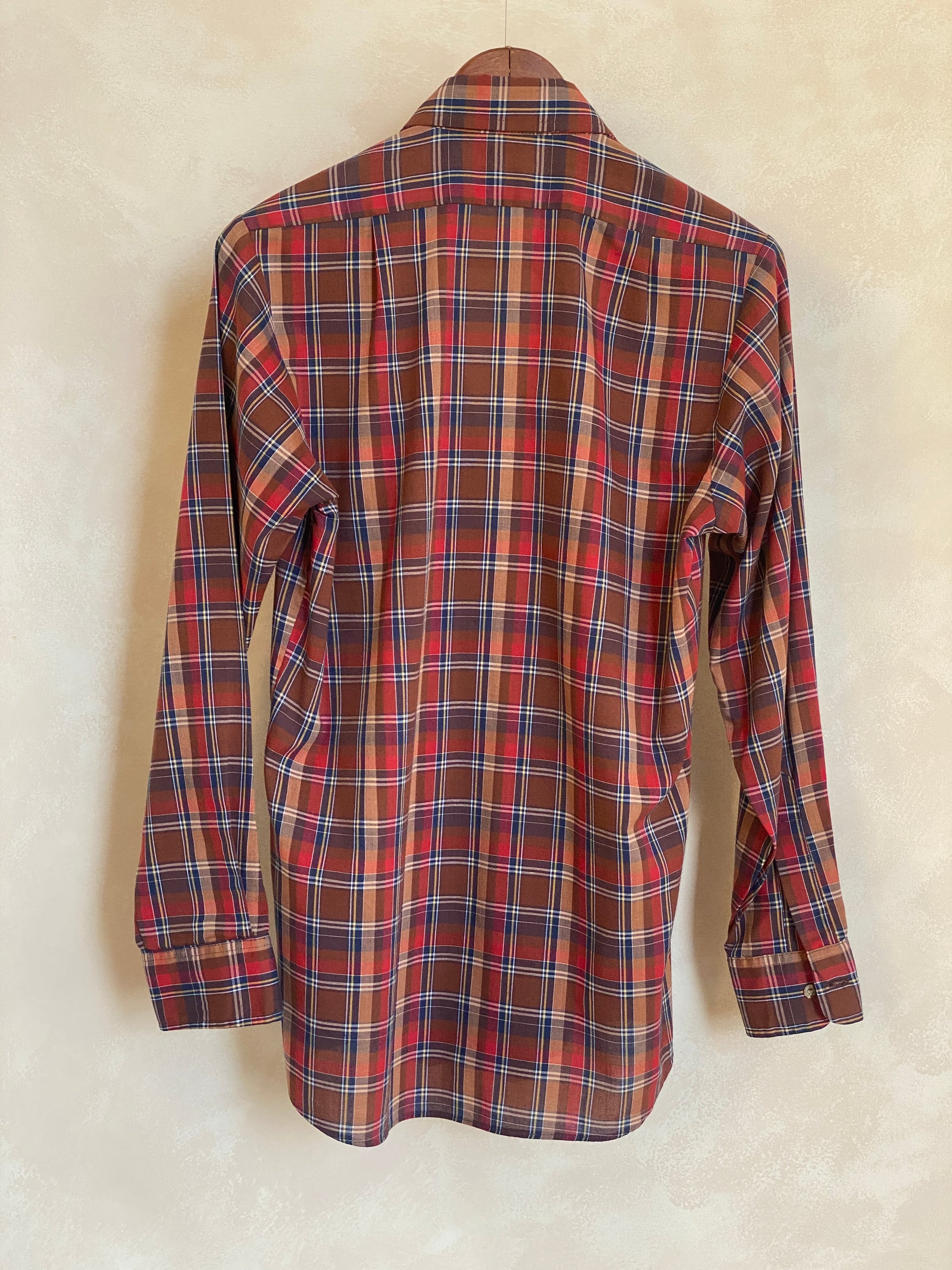 Small Vintage 80’s Levi's Plaid Shirt | Made in USA | Classic Retro Style | USA Vintage BCN