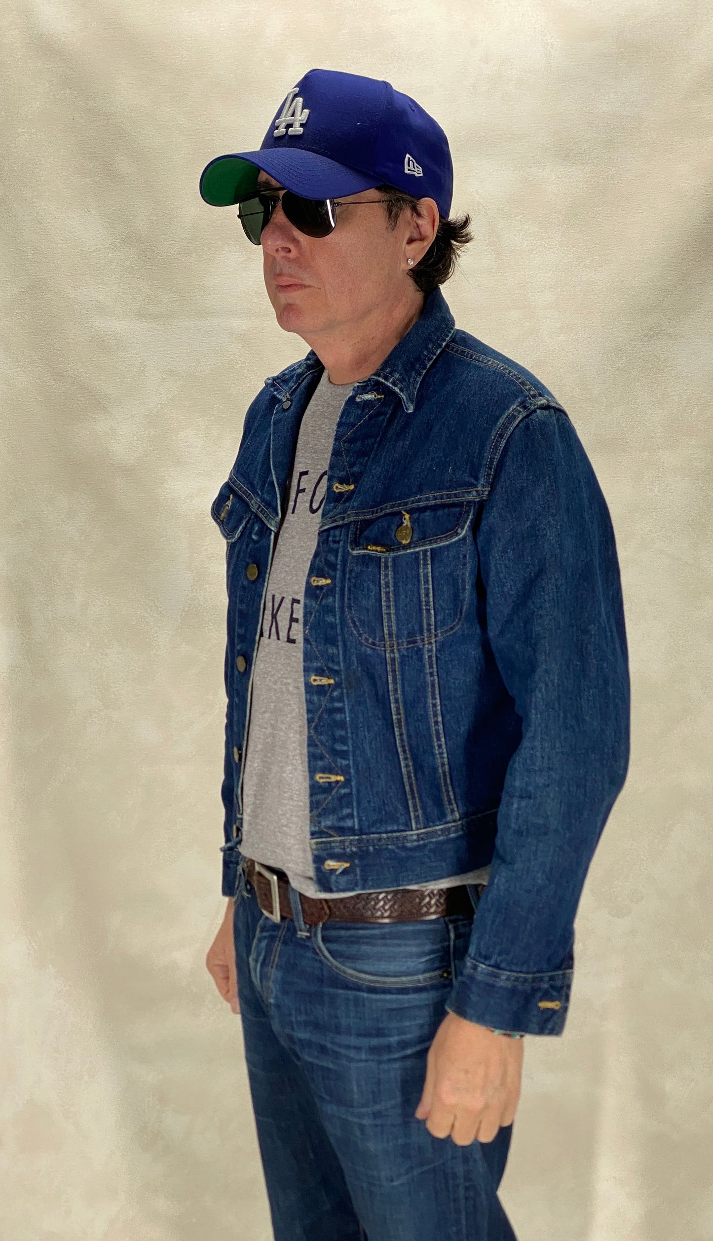 Size 36US / 46EU .Vintage 80s Lee Denim Shirt – 2 Pockets, Made in USA, Classic Workwear