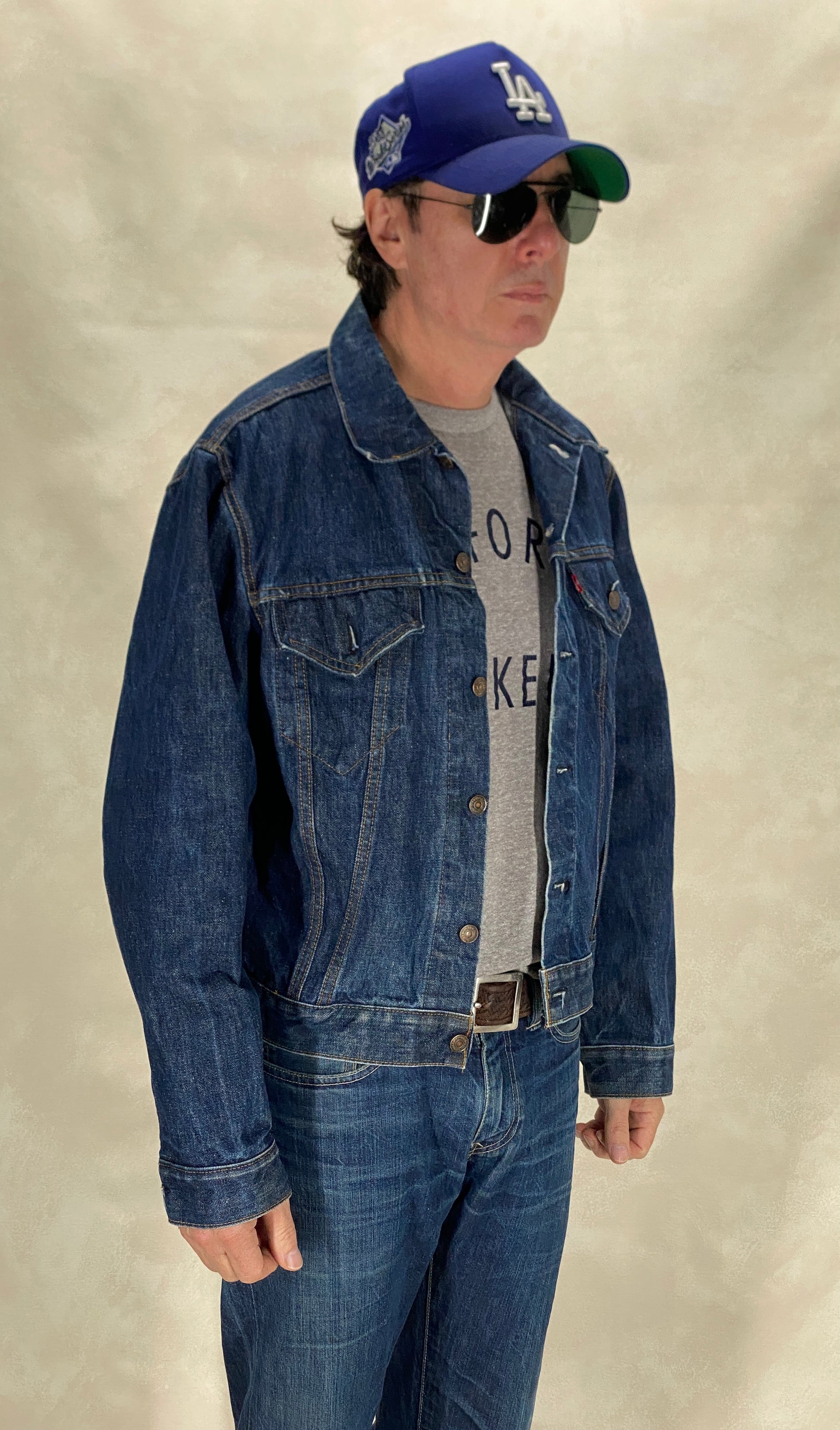 Size 42US / 52EU Vintage 4 pockets Levis Jacket Made in Canada - USA Vintage Bcn