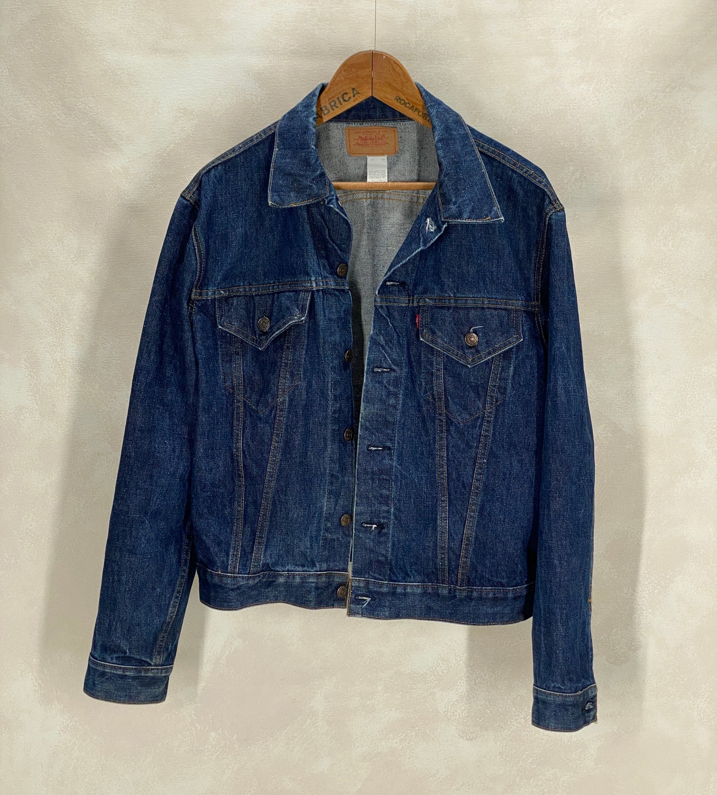 Size 42US / 52EU Vintage 4 pockets Levis Jacket Made in Canada - USA Vintage Bcn