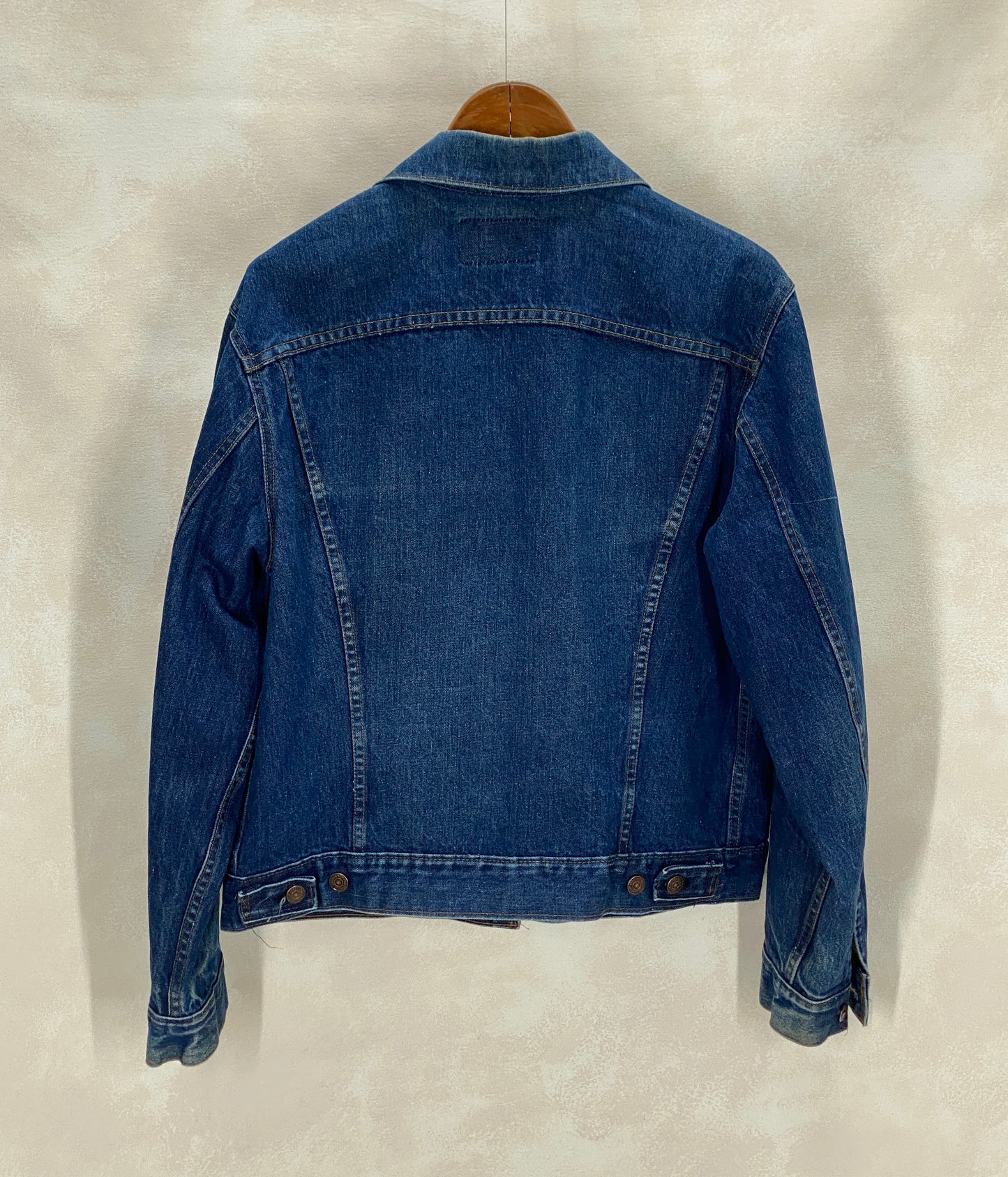 Size 42US / 52EU Vintage late 70s 70505 Levis 2 pockets made in USA - USA Vintage Bcn