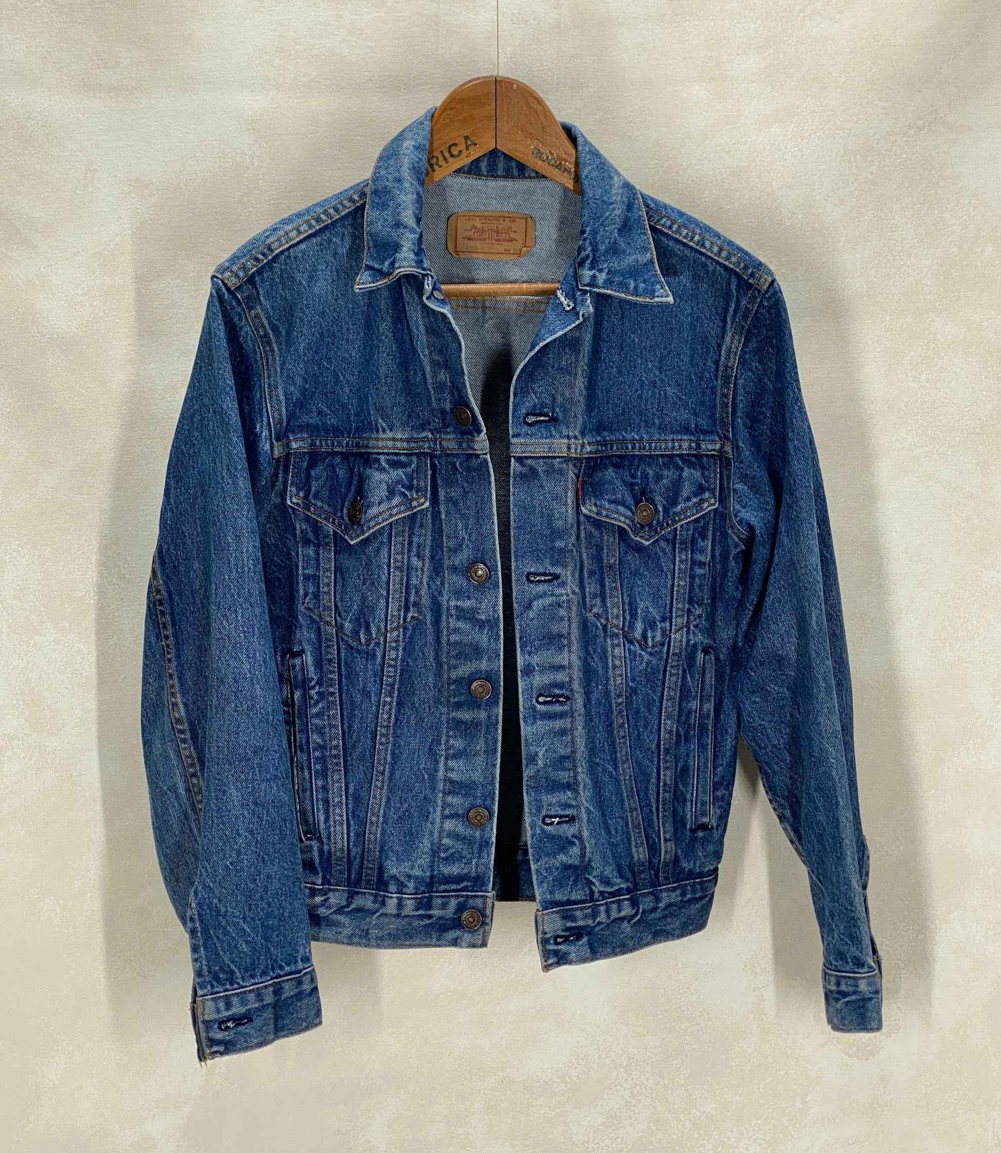 Size 36US / 46EU. Vintage 80s Levis 4 pockets made in USA - USA Vintage Bcn