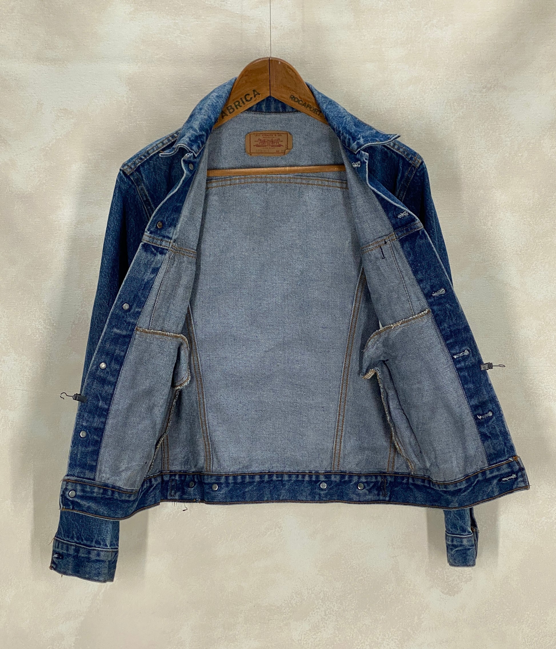 Size 36US / 46EU. Vintage 80s Levis 4 pockets made in USA - USA Vintage Bcn
