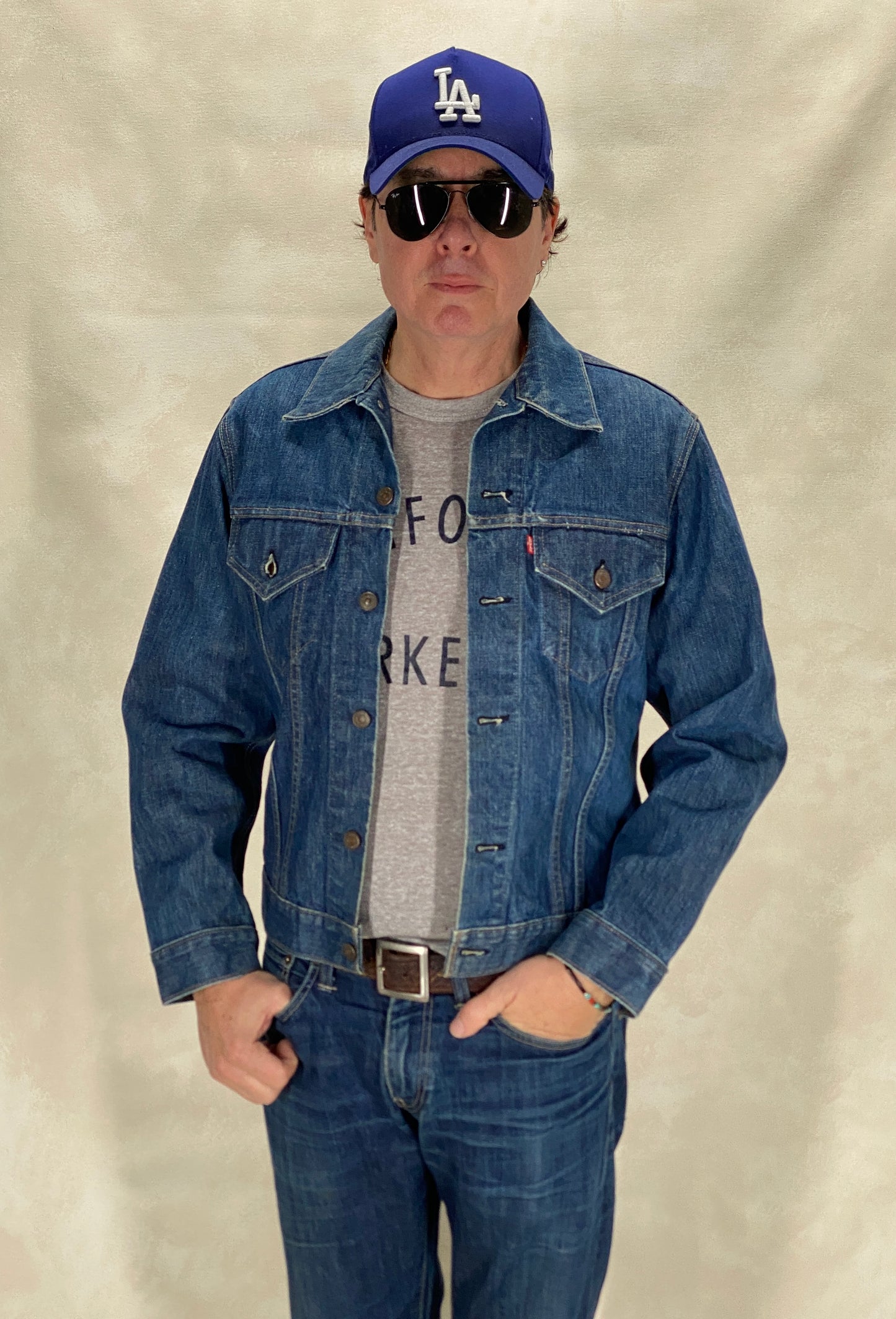 Size 40US / 50EU. Vintage late 70s 70505 Levis 2 pockets made in USA