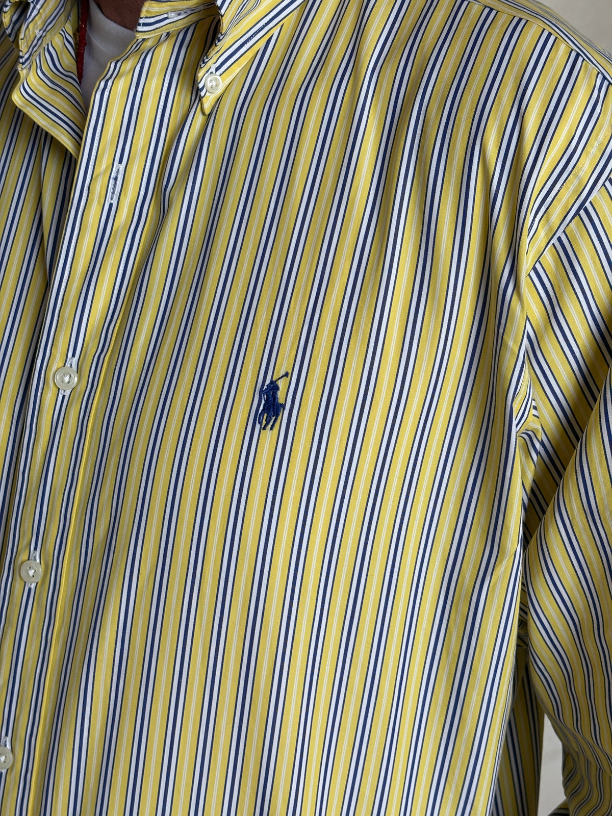 Ralph Lauren Classic Fit Striped Button-Down Shirt-AJ357 Studio