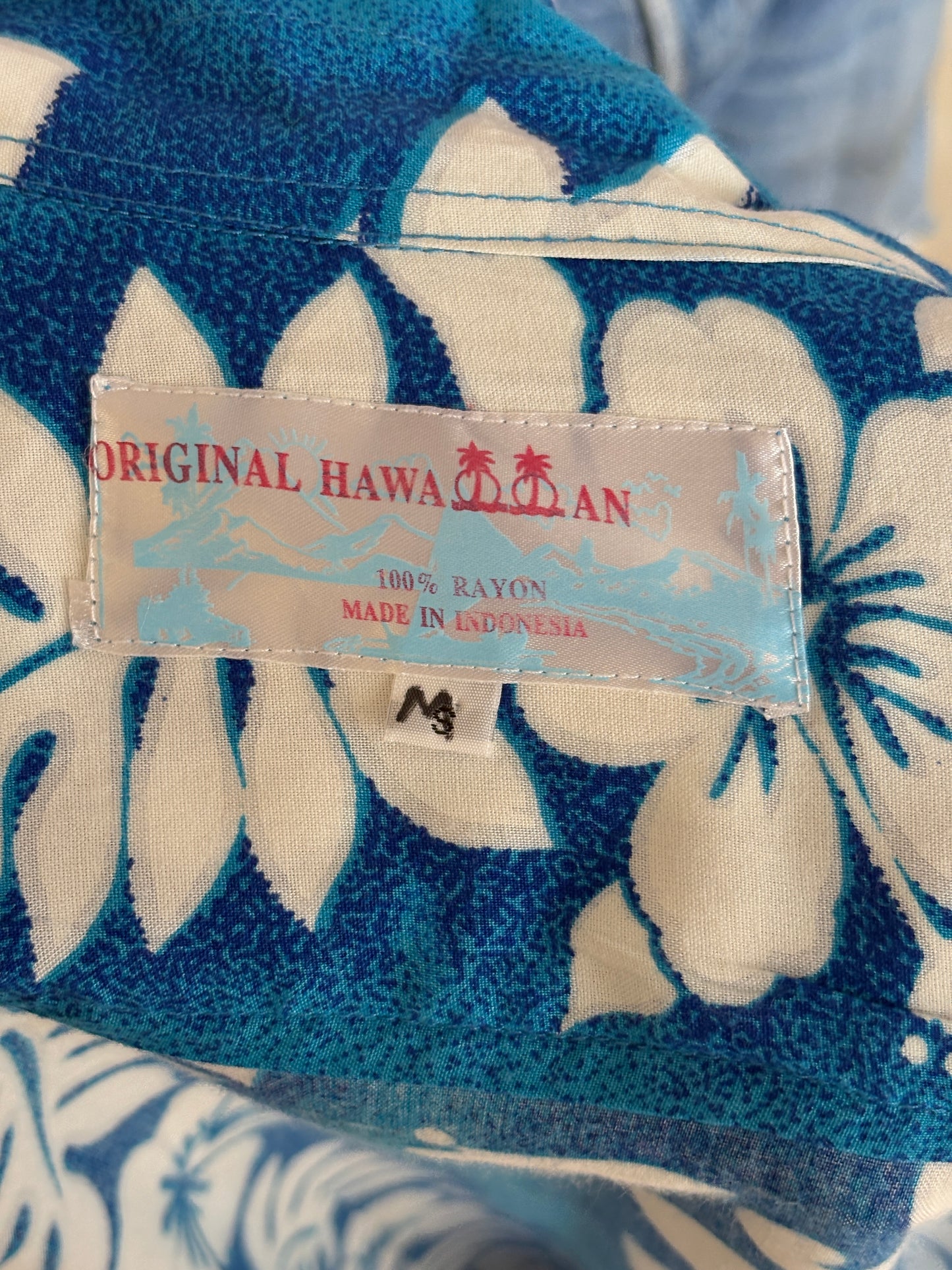 Vintage 90s Original Hawaiian Rayon Shirt - Size Med | USA Vintage BCN
