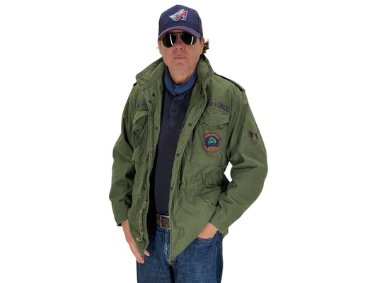 Small Reg. Authentic 1987 US Air Force M-65 Field Jacket – Vintage Military - USA Vintage Bcn