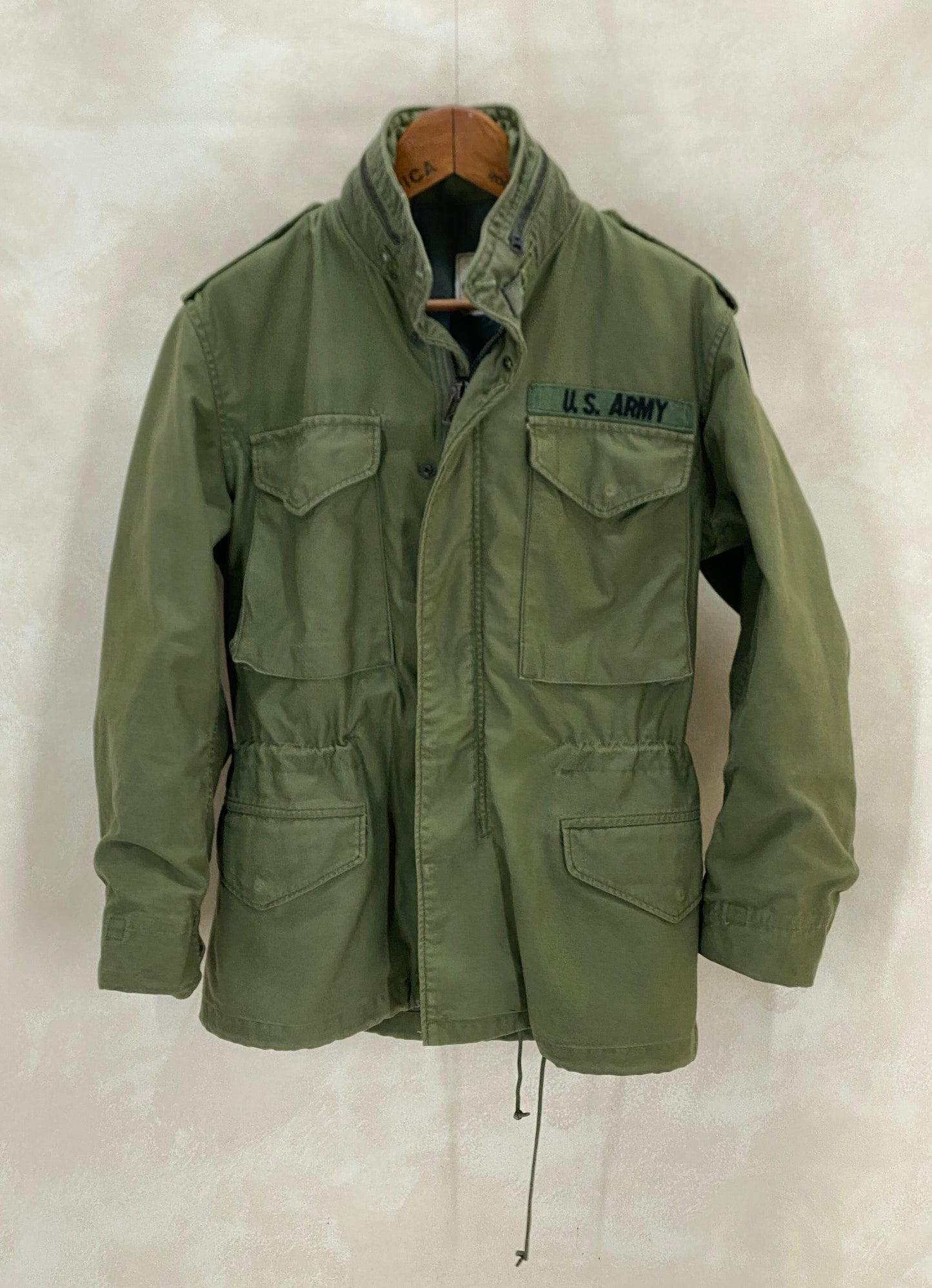 Small Short . Authentic 1972 Alpha Industries US Army Vintage M-65 field jacket - USA Vintage Bcn