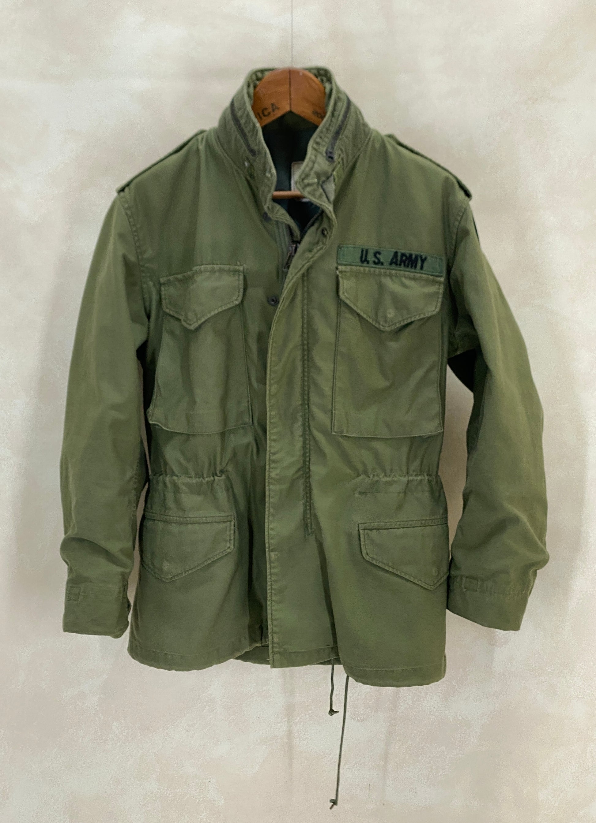 Small Short . Authentic 1972 Alpha Industries US Army Vintage M-65 field jacket - USA Vintage Bcn