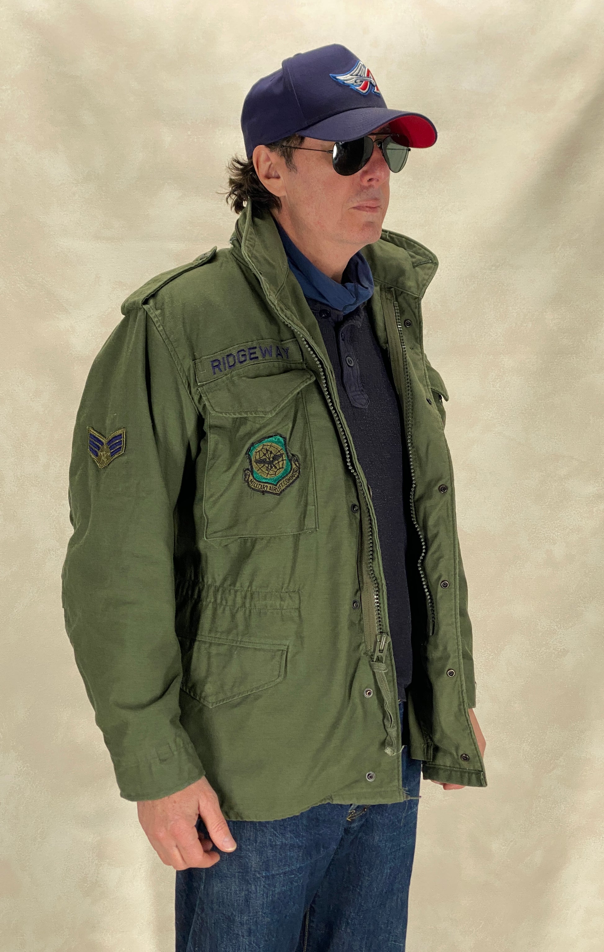 Small Reg. Authentic 1987 US Air Force M-65 Field Jacket – Vintage Military - USA Vintage Bcn
