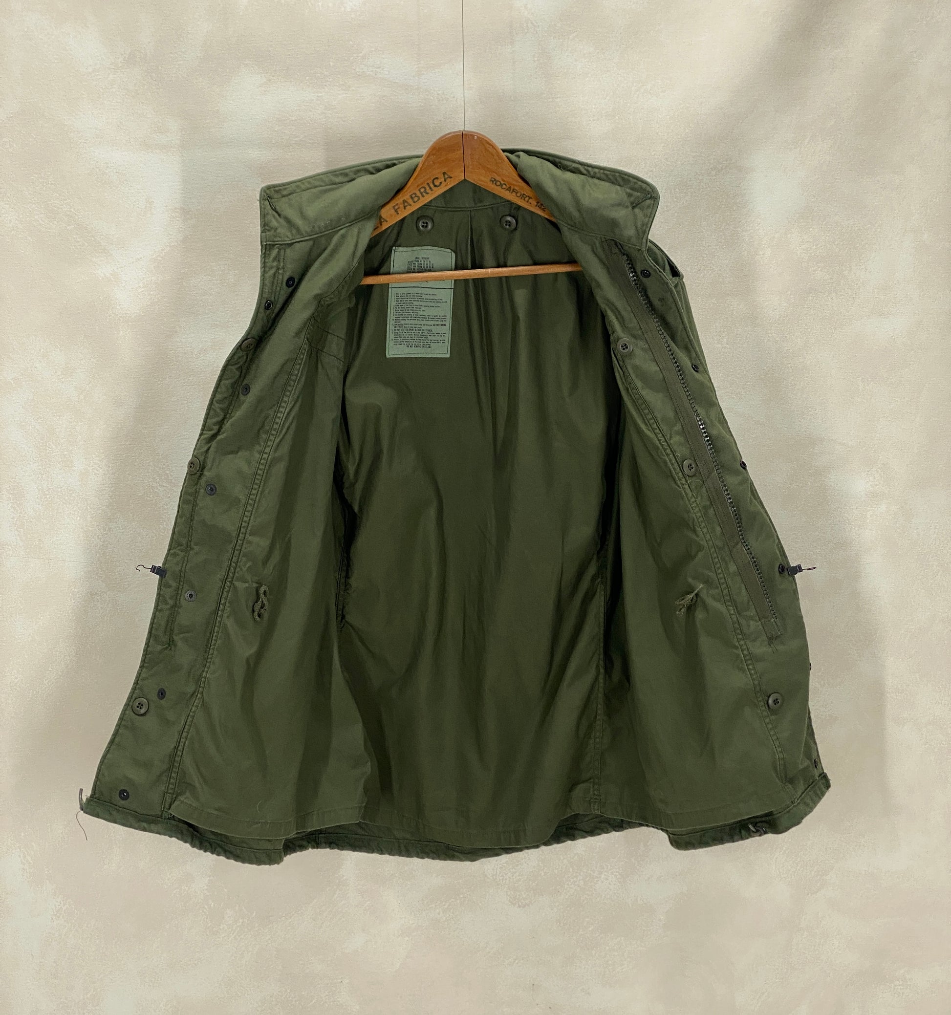 Small Reg. Authentic 1987 US Air Force M-65 Field Jacket – Vintage Military - USA Vintage Bcn