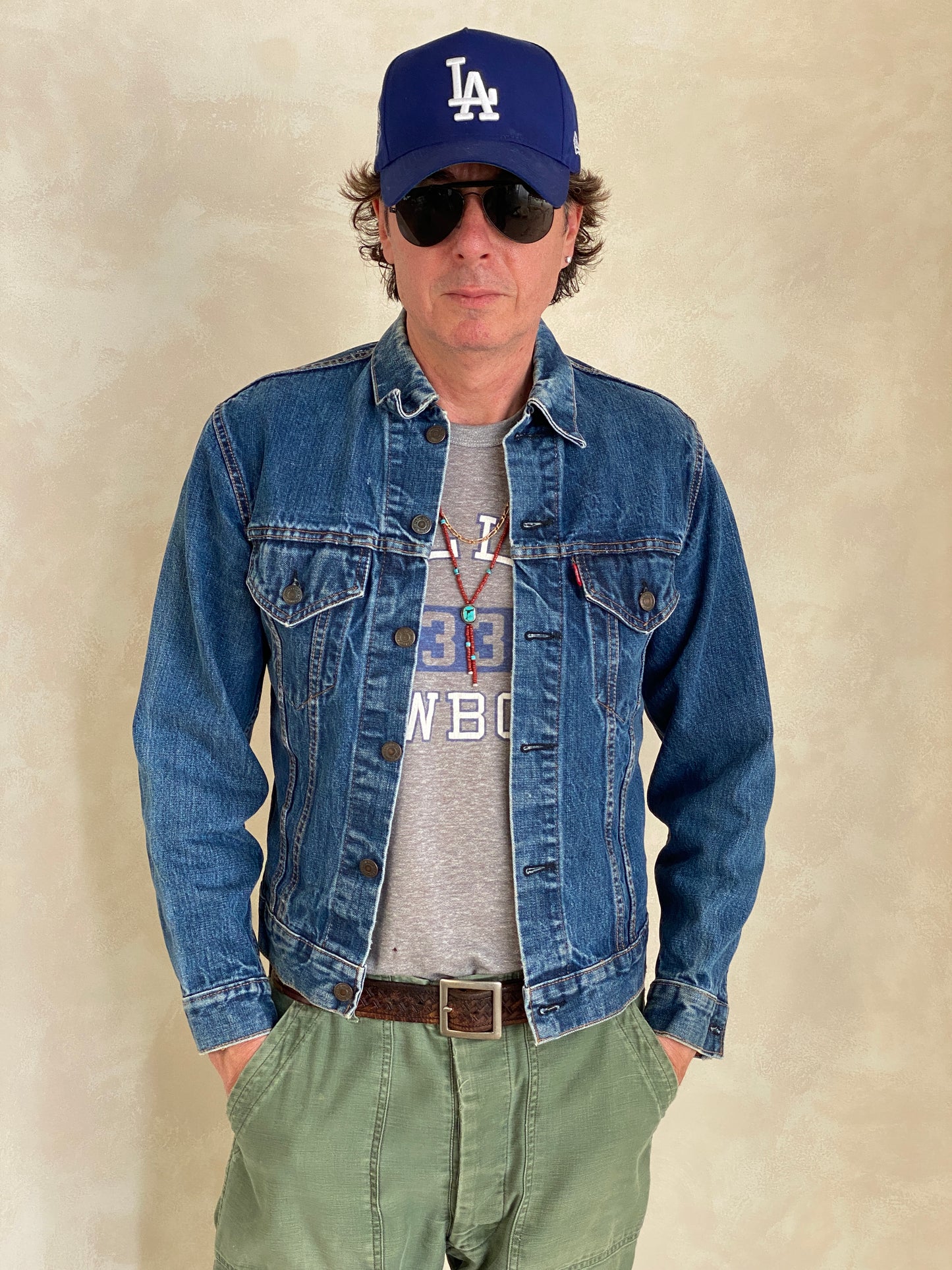 Vintage 1971 Levi’s single stitch denim jacket made in USA, size 36/38US