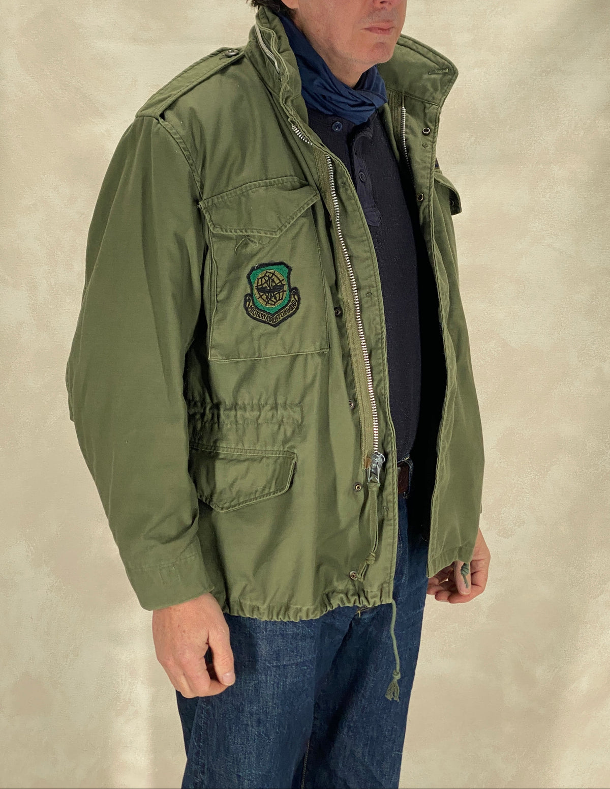 Vintage 1970s US Army M-65 Field Jacket – Small Short, Made in USA Military Coat-military-AJ357 Studio