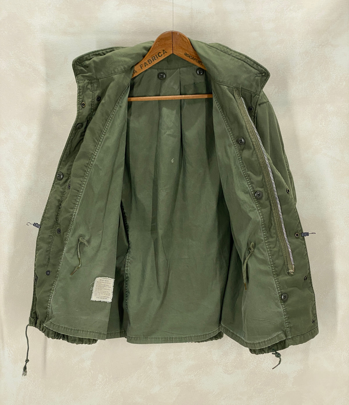 Vintage 1970s US Army M-65 Field Jacket – Small Short, Made in USA Military Coat-military-AJ357 Studio
