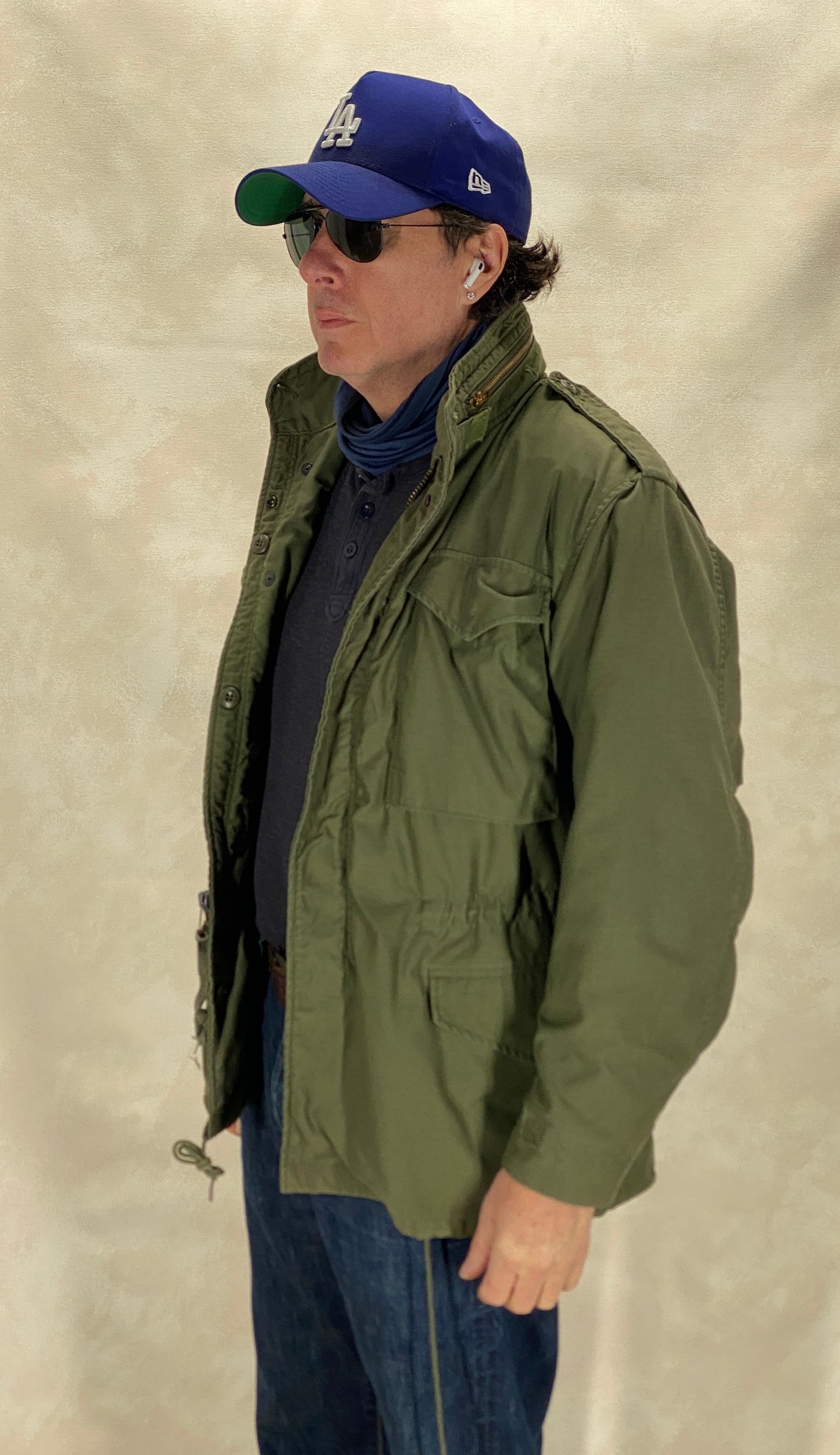 Small Reg. Authentic 1982 US Army Vintage M-65 field jacket - USA Vintage Bcn