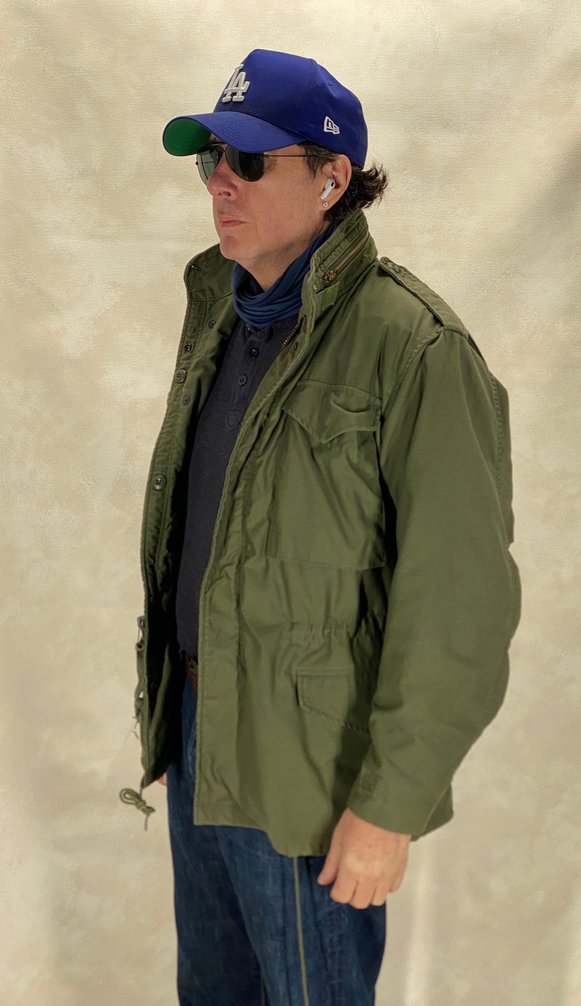 Small Reg. Authentic 1982 US Army Vintage M-65 field jacket - USA Vintage Bcn