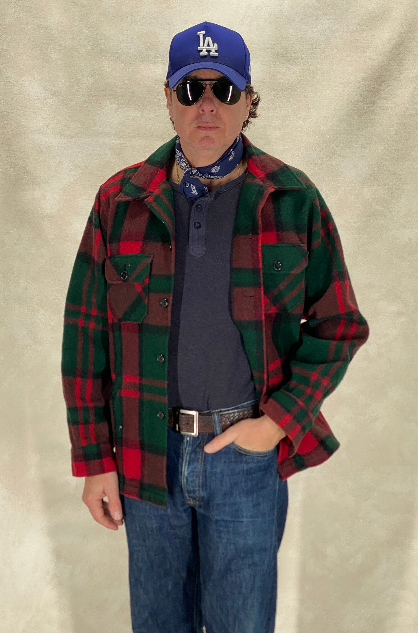 Size Large. Vintage L.L. Bean Wool Plaid Jacket – 4 Pockets – Made in USA - USA Vintage Bcn