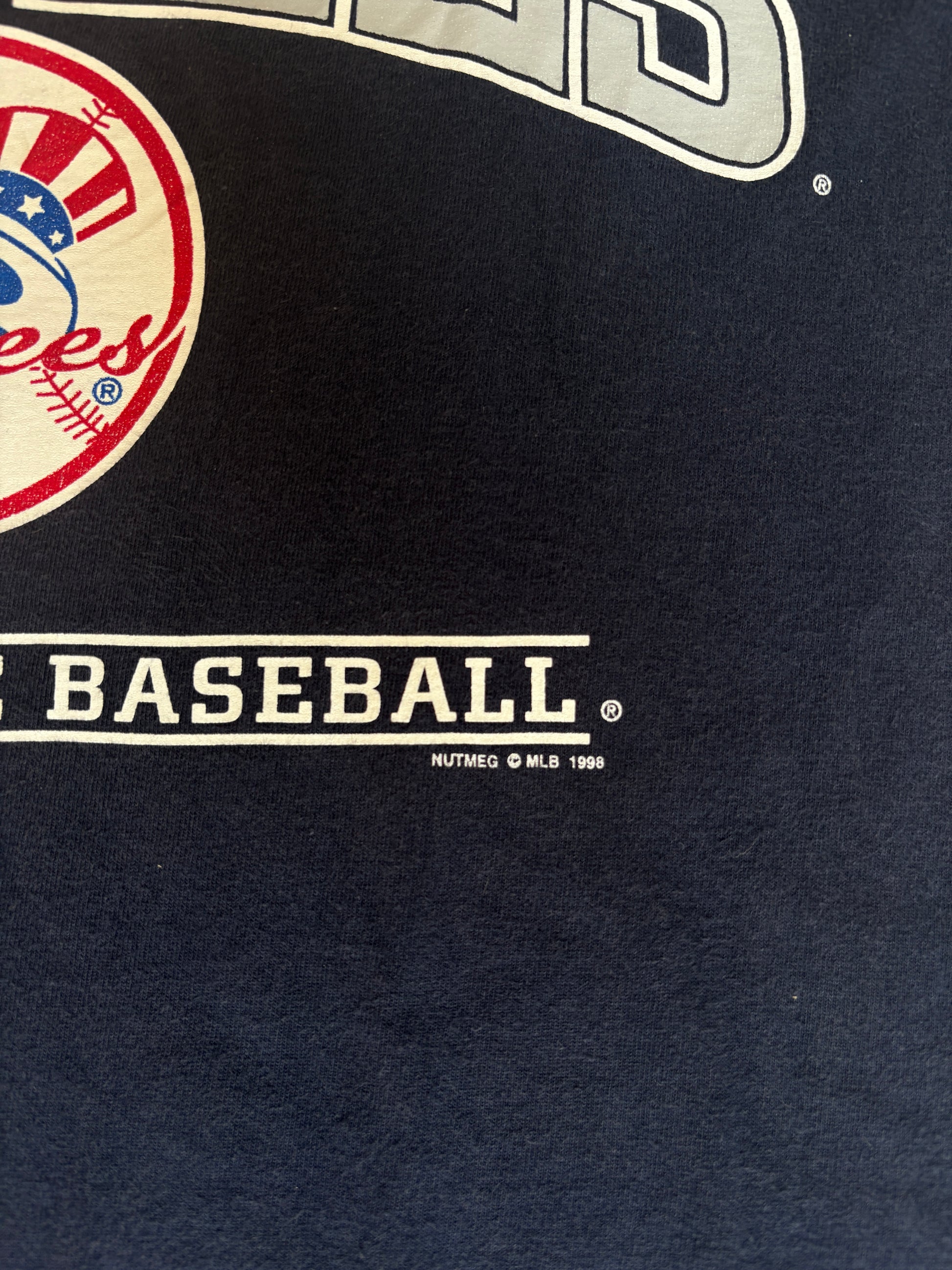 Large. 1990 New York Yankees Lee t shirt Made in Mexico - USA Vintage Bcn