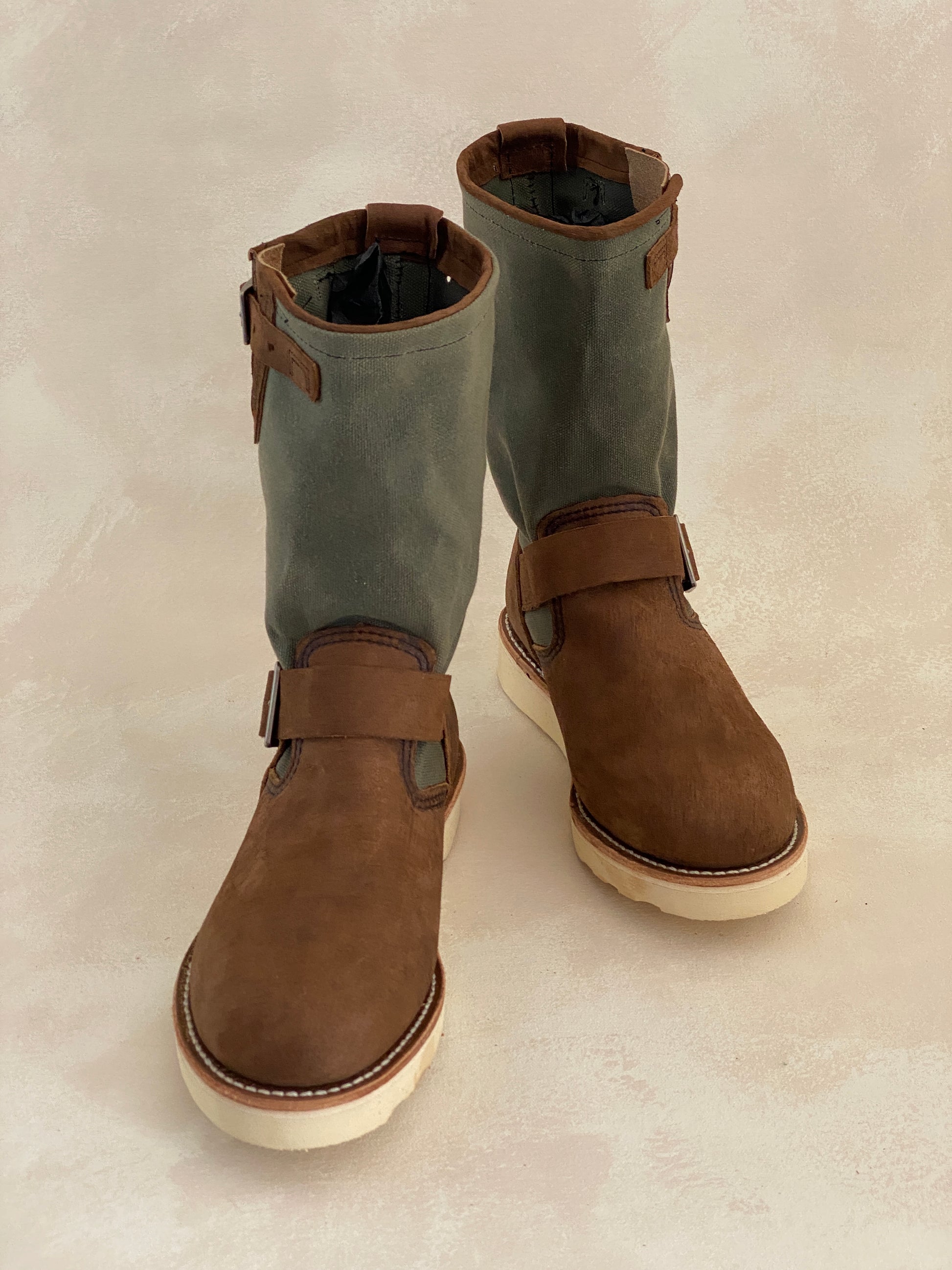 RW 2980 Heritage Engineer Boots, size 6.5D (38.5 Euro), made in the USA, seconds quality.