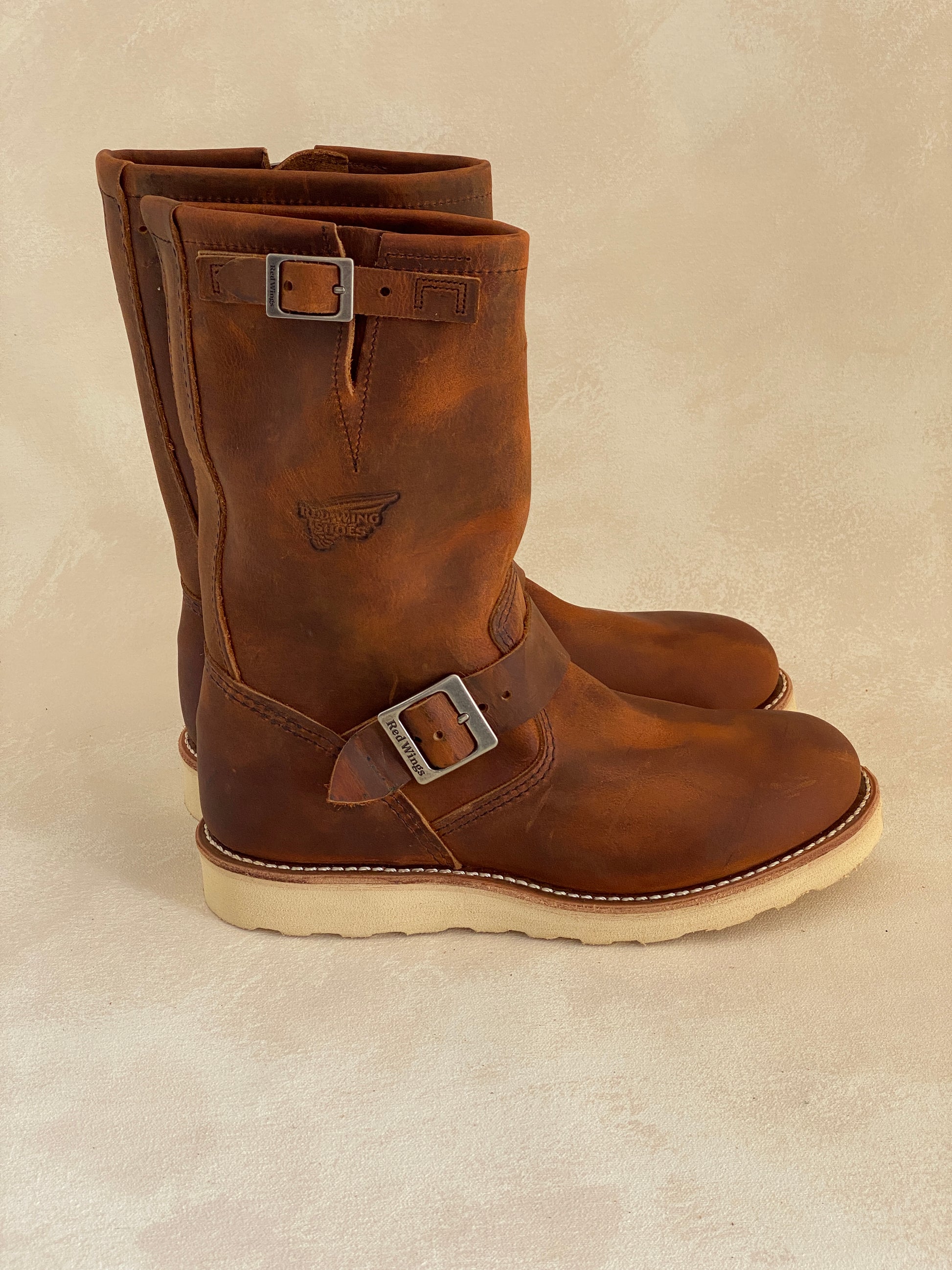 Size 5.5 D US (37.5 Euro) R W 2975 Heritage Engineer Boots Made In USA Factory Seconds - USA Vintage Bcn