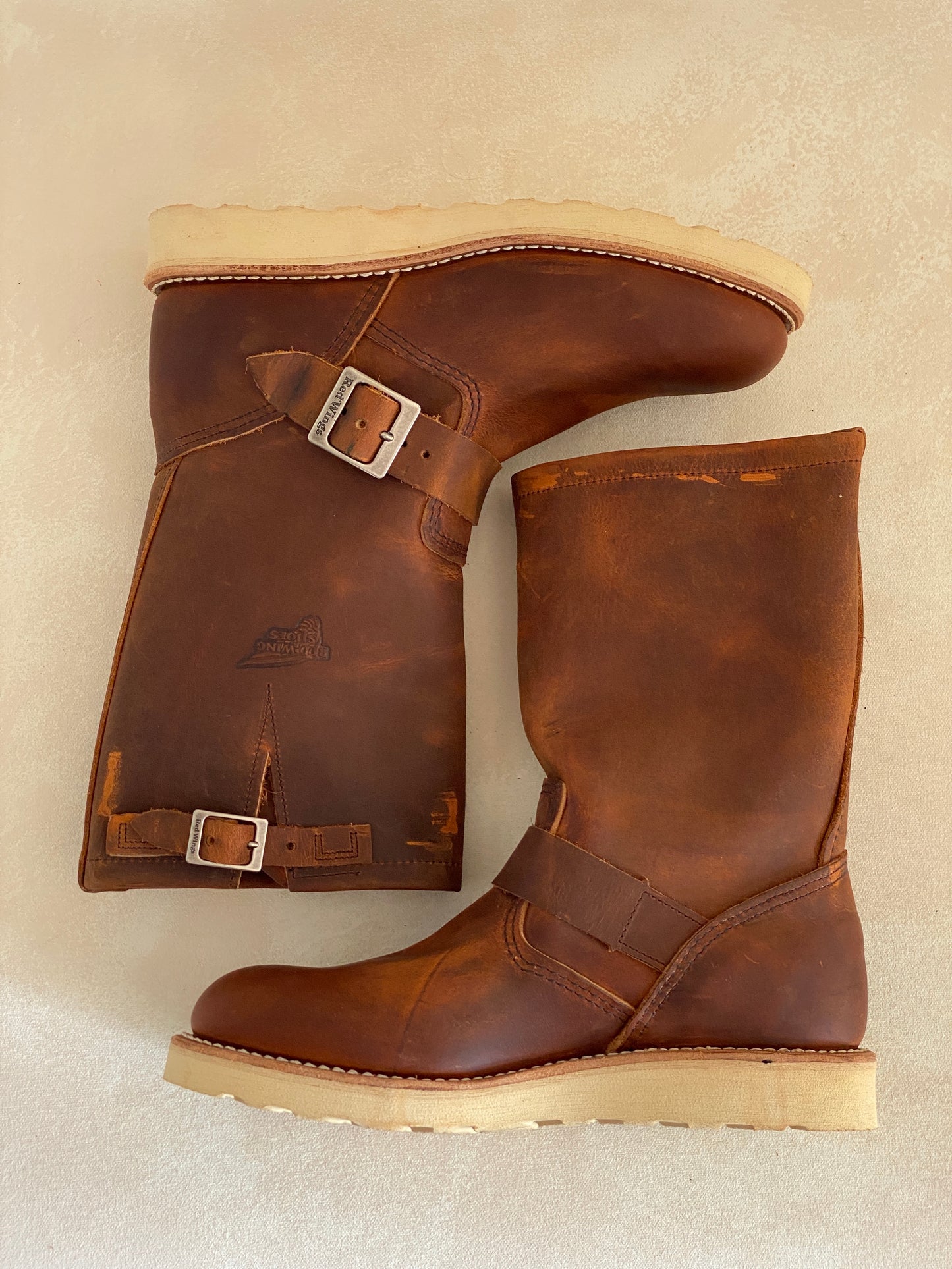 Size 5.5 D US (37.5 Euro) R W 2975 Heritage Engineer Boots Made In USA Factory Seconds - USA Vintage Bcn