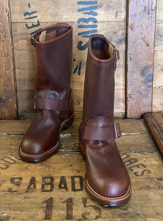 Size 5.5D (37.5 EU ) R W 2991 Engineers Boots Made In USA ( Second ) - USA Vintage Bcn