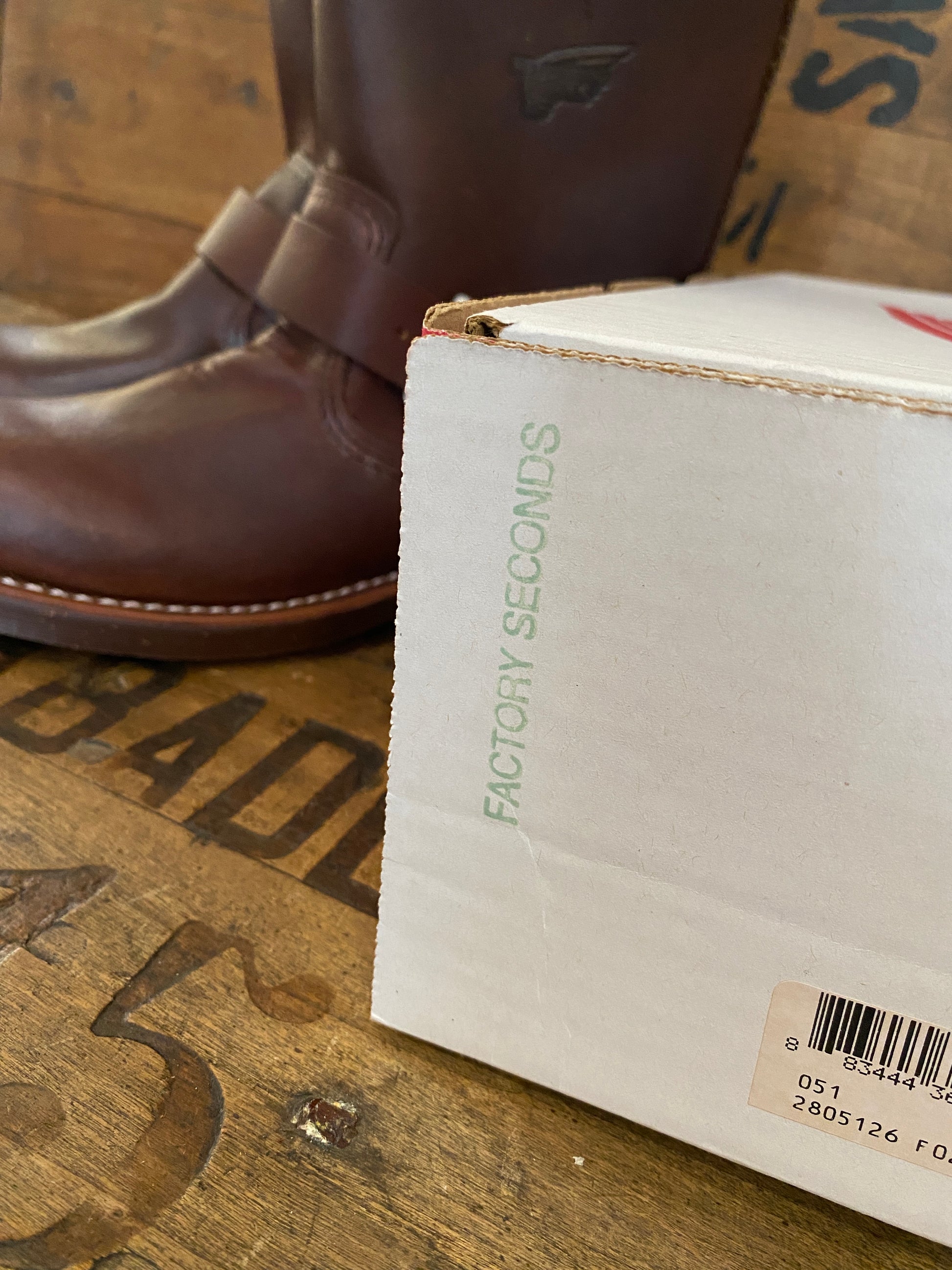 Size 5.5D (37.5 EU ) R W 2991 Engineers Boots Made In USA ( Second ) - USA Vintage Bcn