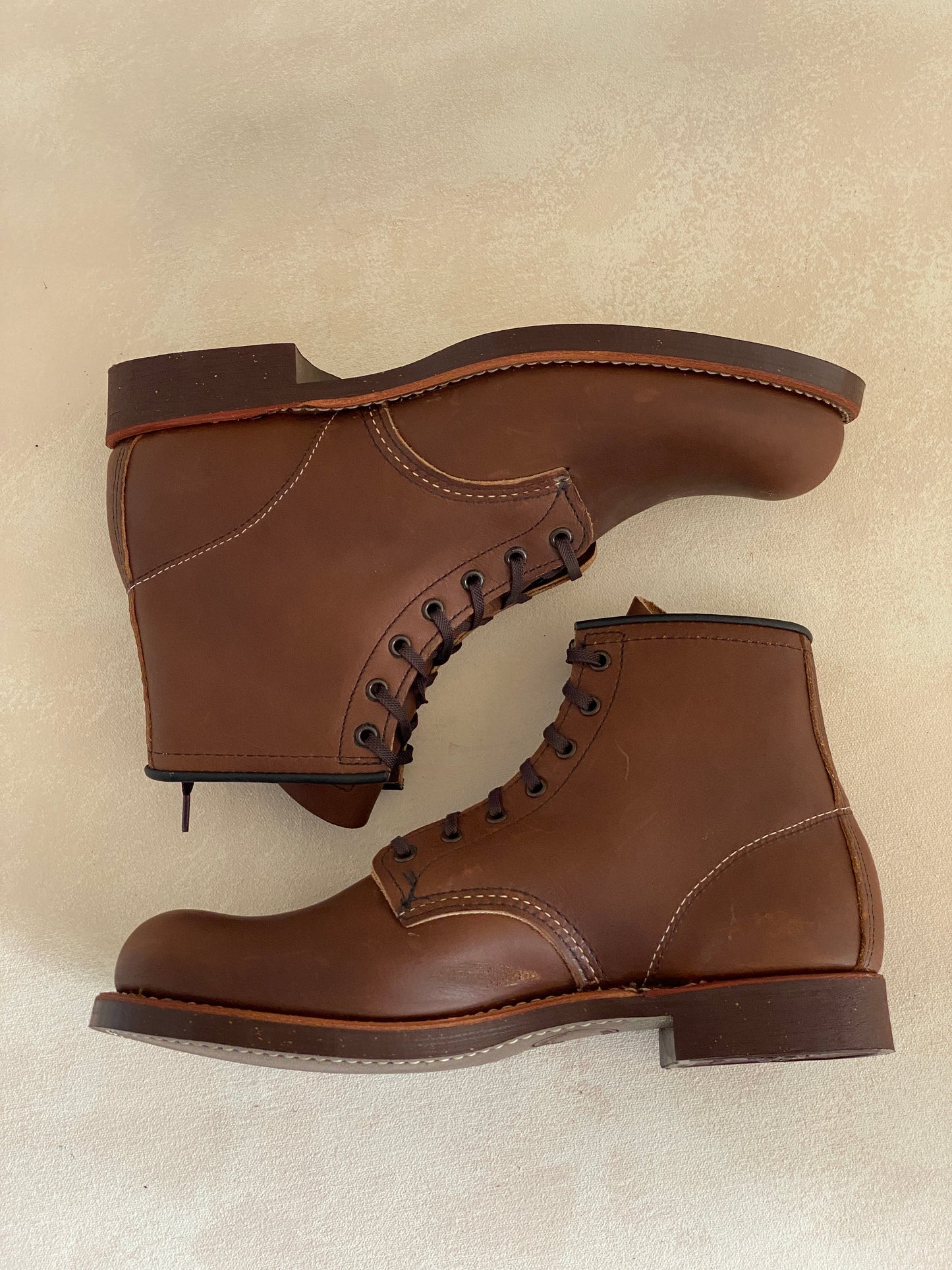 Size 8.5 D (41.5 Euro) R W 9161 Heritage Blacksmith Boots Made In USA Seconds