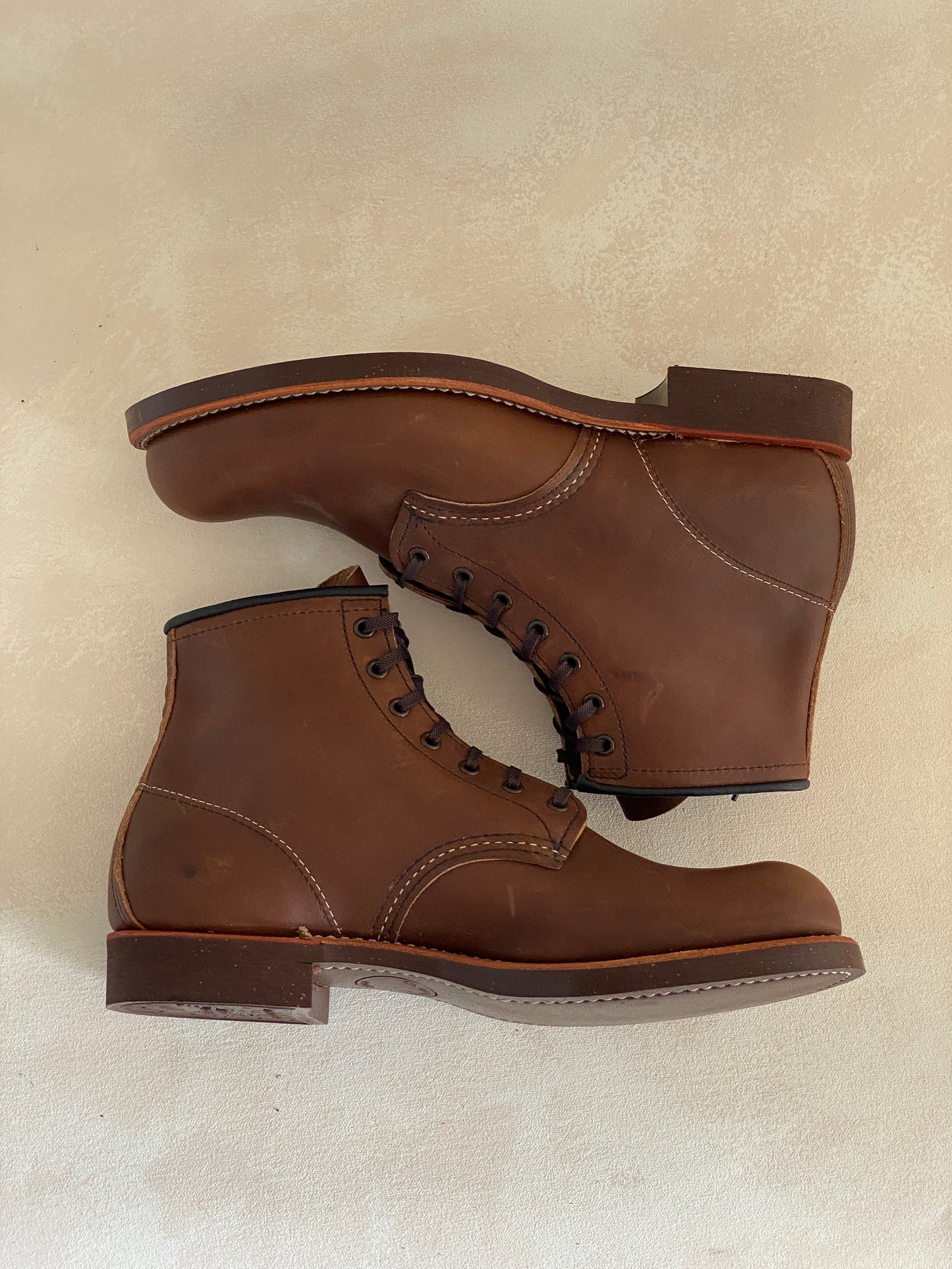 Size 8.5 D (41.5 Euro) R W 9161 Heritage Blacksmith Boots Made In USA Seconds