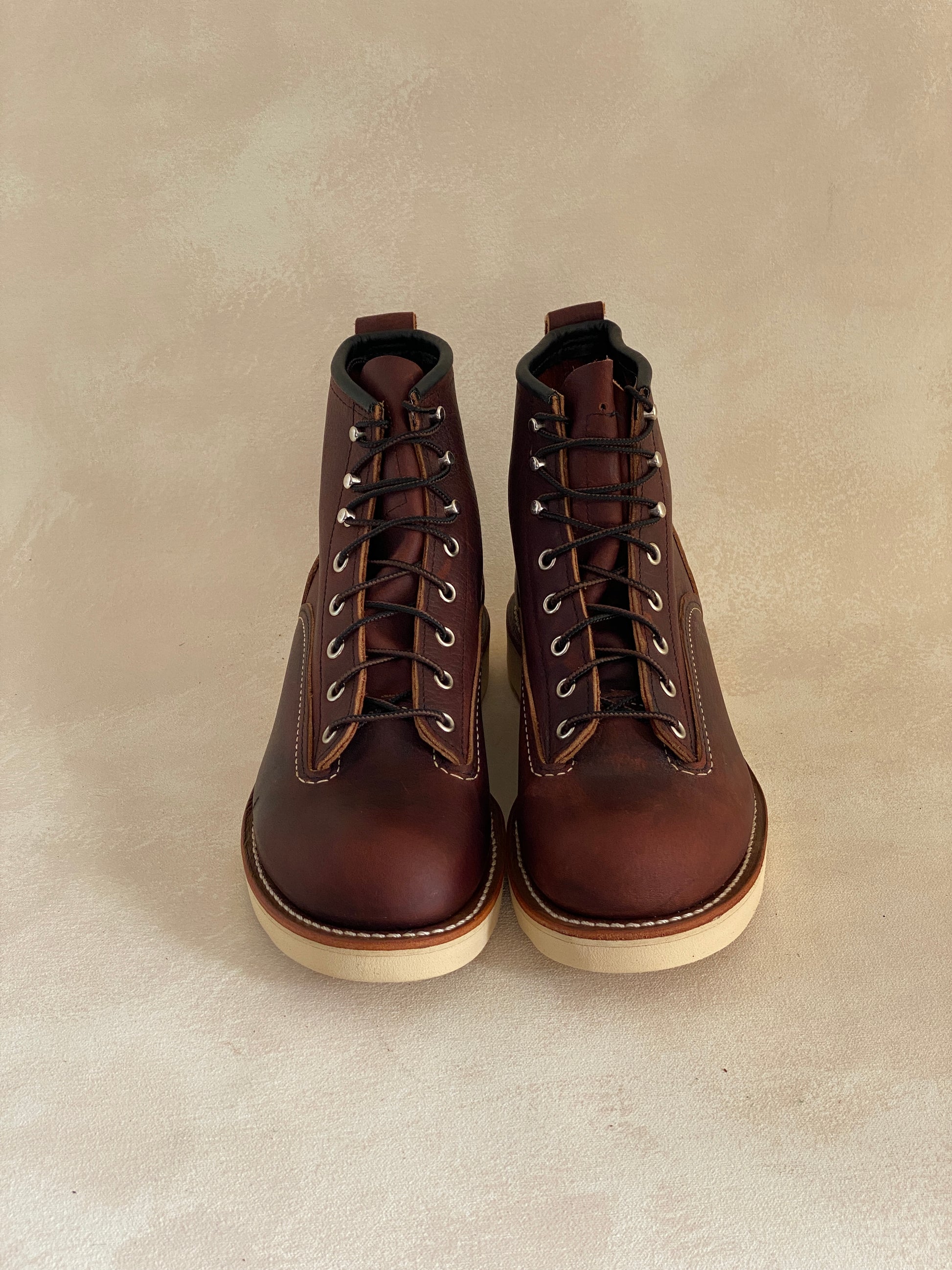 Size 8 D (41 Euro) R W Lineman 2906 Boots Made In USA. Seconds - USA Vintage Bcn