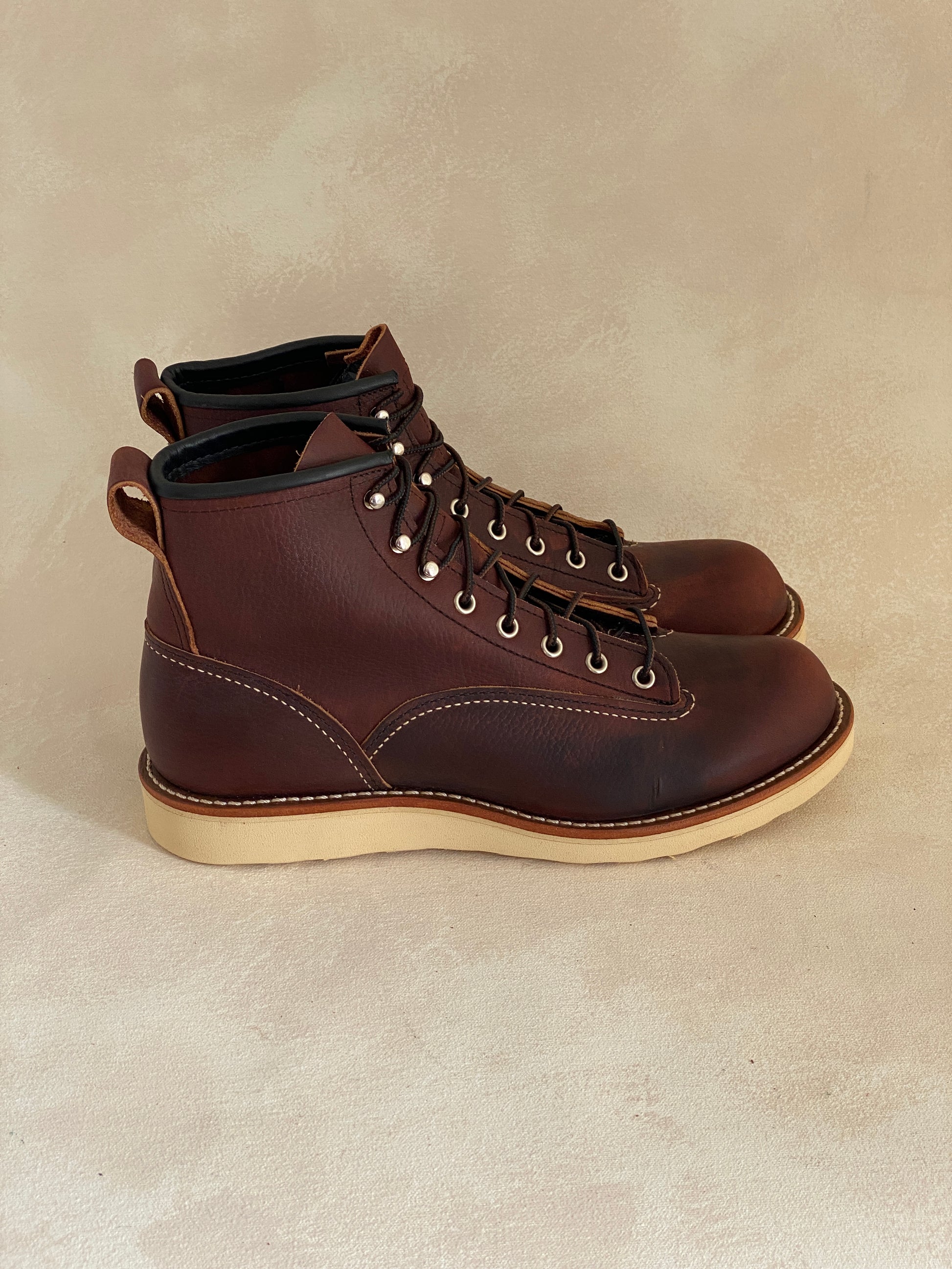 Size 8 D (41 Euro) R W Lineman 2906 Boots Made In USA. Seconds - USA Vintage Bcn