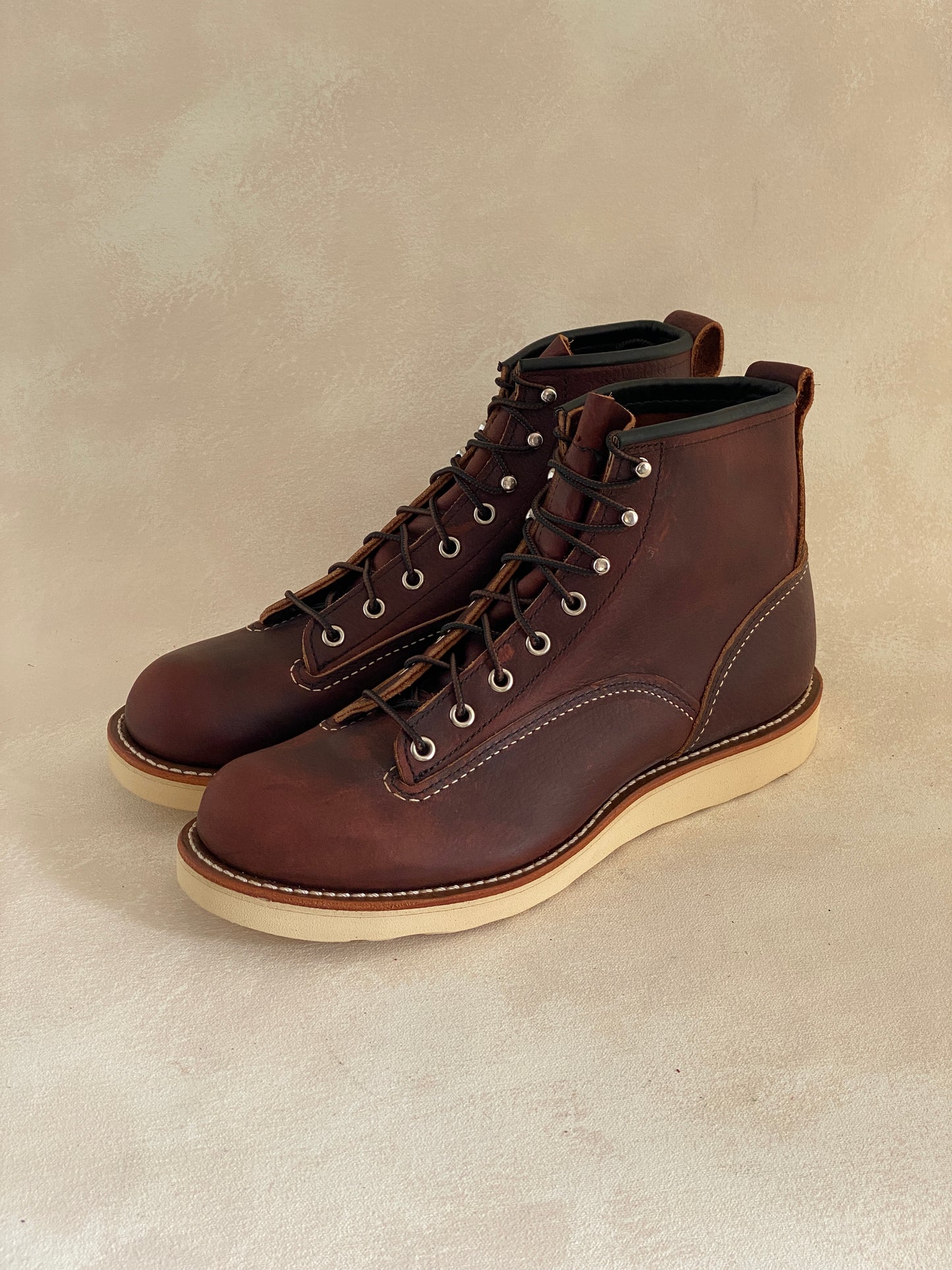Size 8 D (41 Euro) R W Lineman 2906 Boots Made In USA. Seconds - USA Vintage Bcn