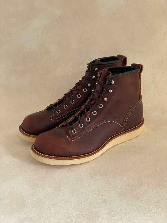 Size 8 D (41 Euro) R W Lineman 2906 Boots Made In USA. Seconds - USA Vintage Bcn