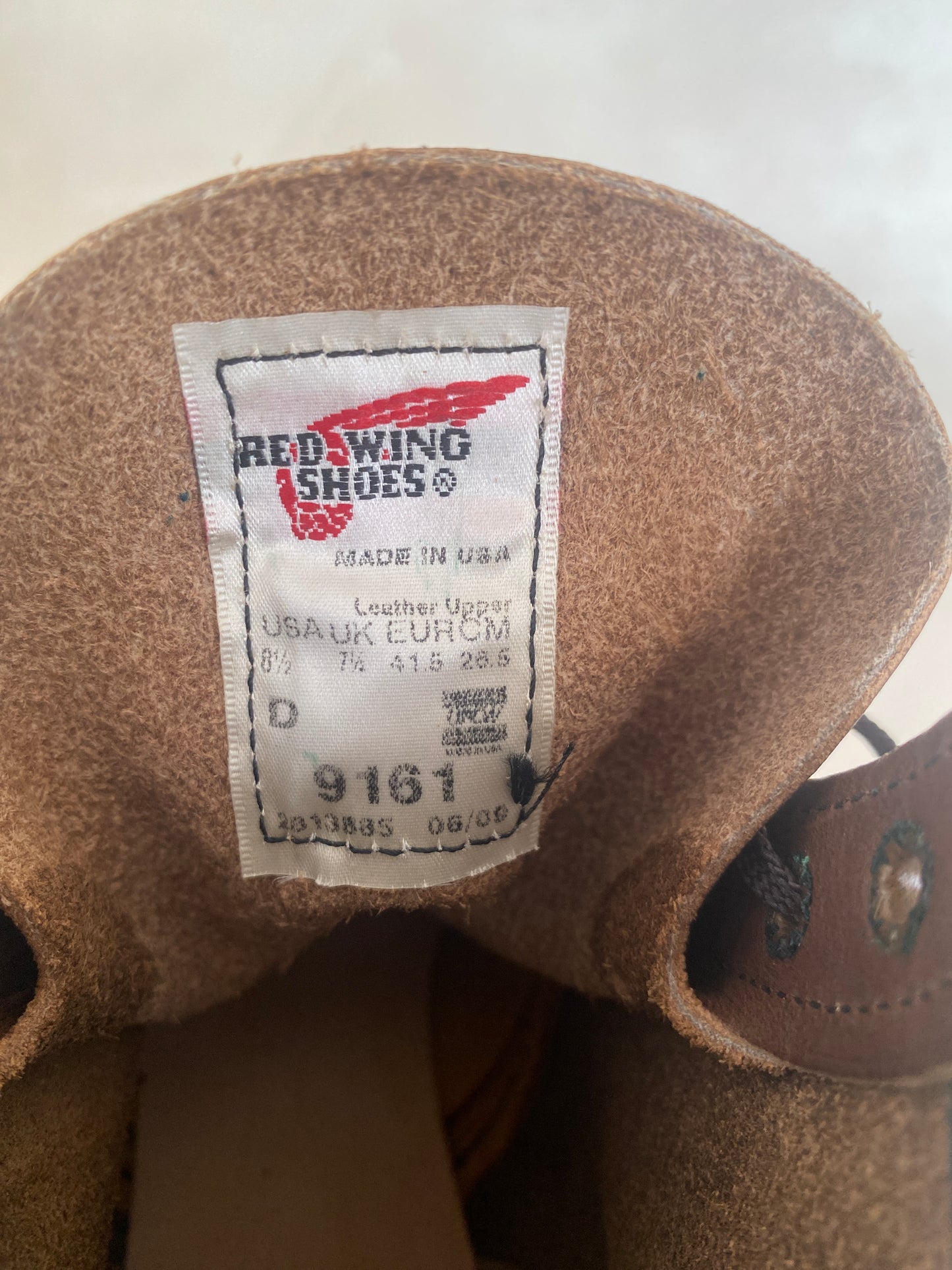 Size 8.5 D (41.5 Euro) R W 9161 Heritage Blacksmith Boots Made In USA Seconds