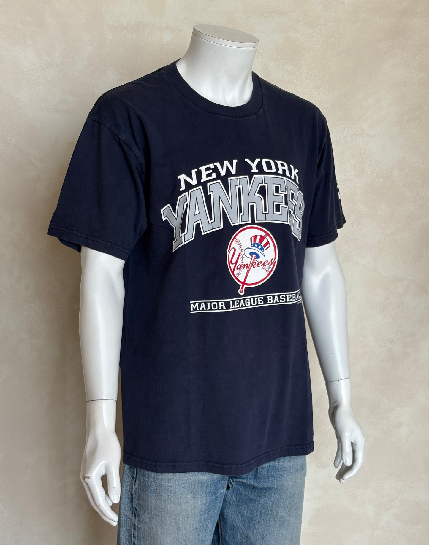 Large. 1990 New York Yankees Lee t shirt Made in Mexico - USA Vintage Bcn
