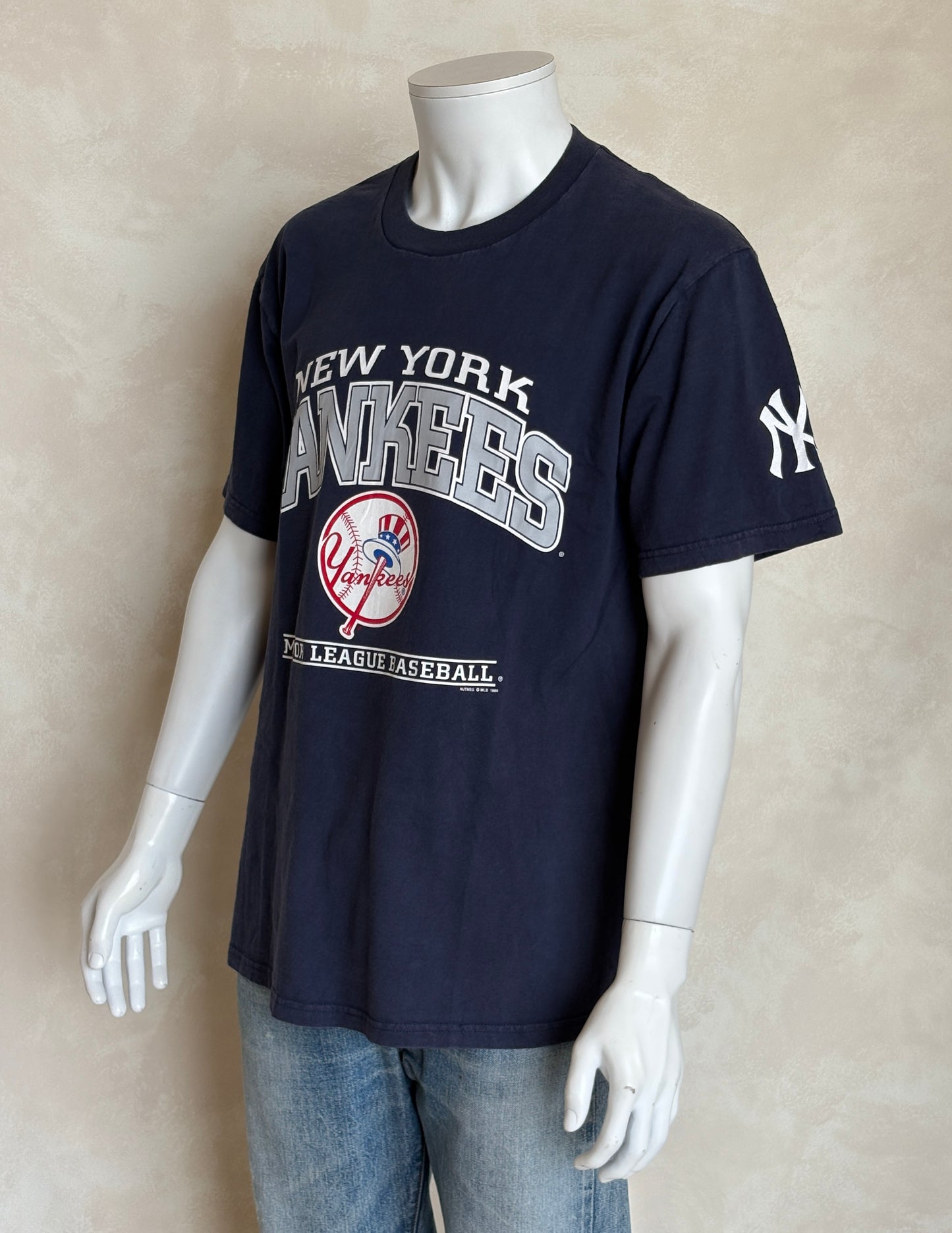 Large. 1990 New York Yankees Lee t shirt Made in Mexico - USA Vintage Bcn