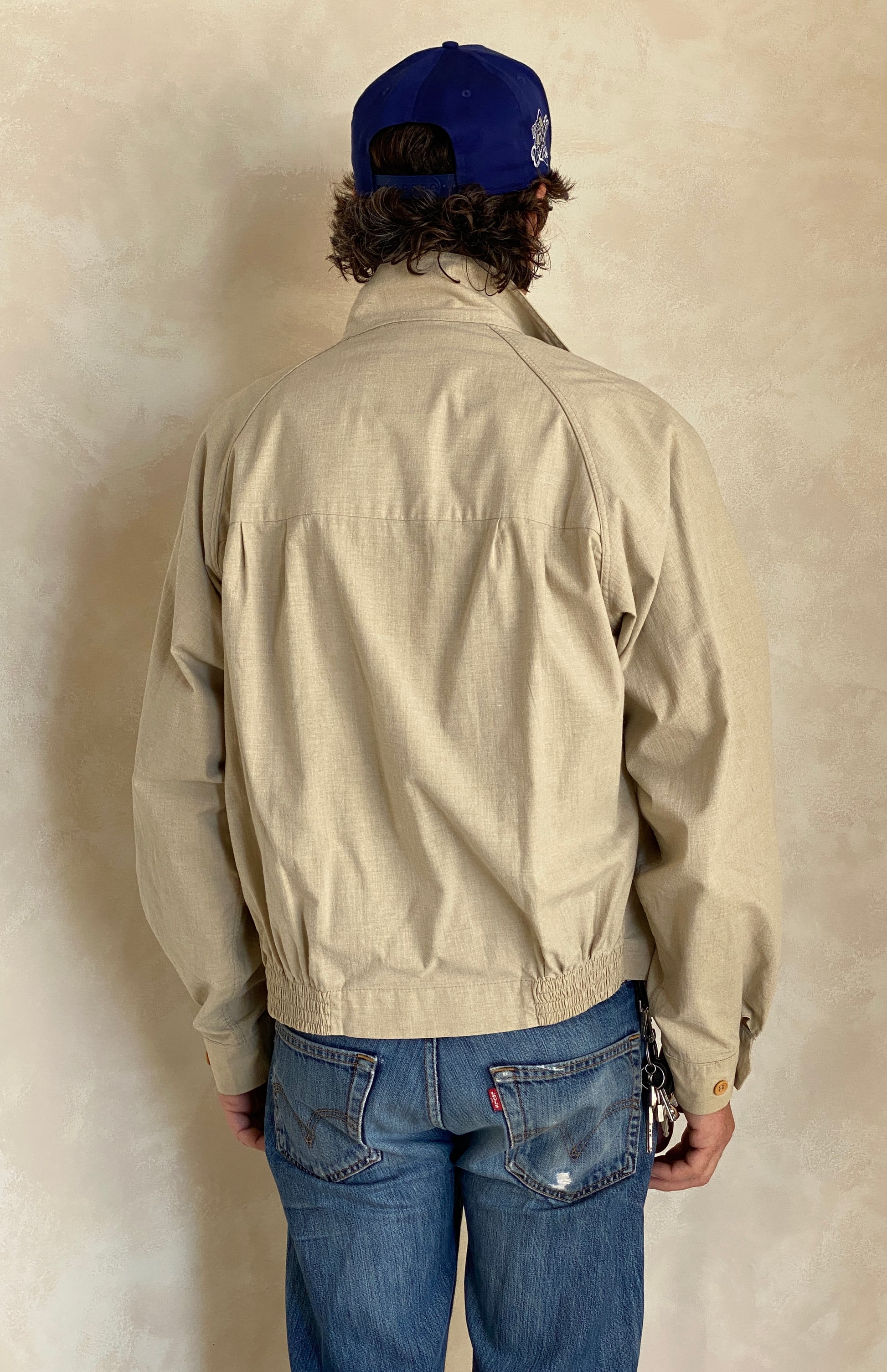Size 42 Reg London Fog Vintage cotton jacket Made in USA - USA Vintage Bcn