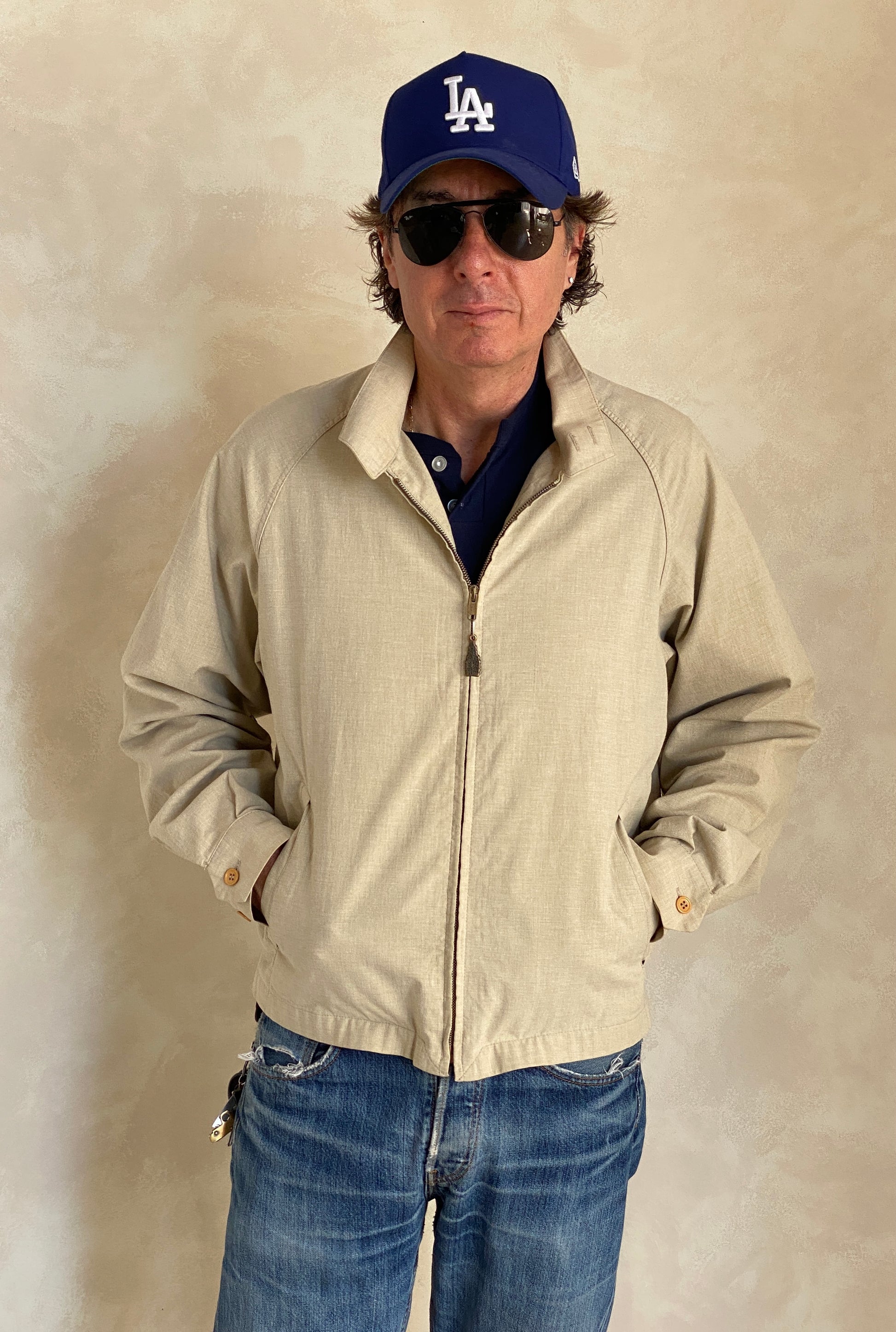 Size 42 Reg London Fog Vintage cotton jacket Made in USA - USA Vintage Bcn