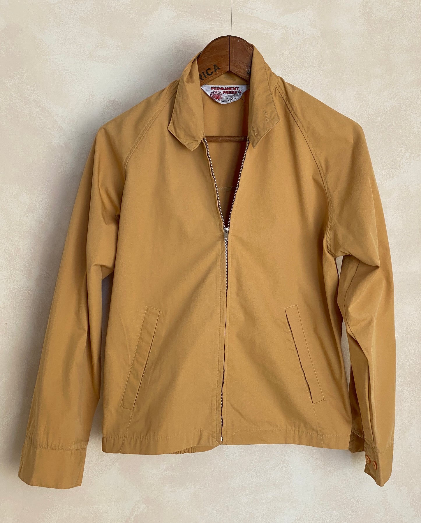 Size 38US / 48EU, 70s Permanent Press Vintage cotton jacket - USA Vintage Bcn