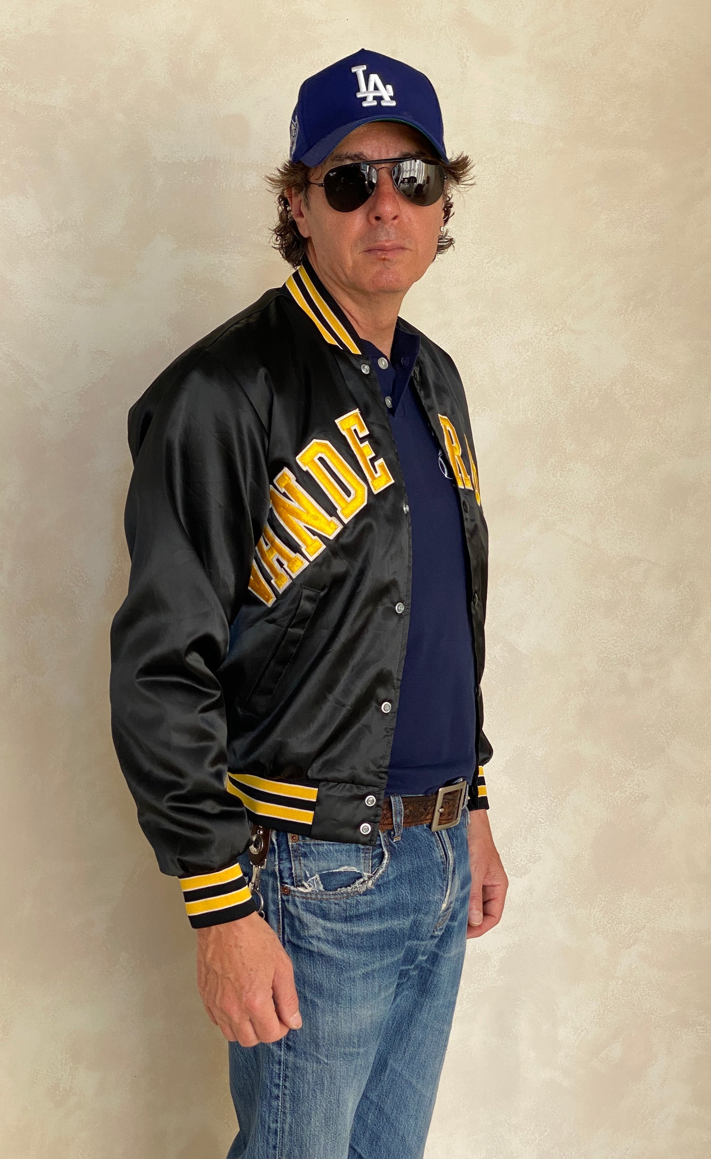 Size Small .80s Vintage Vanderbild Nylon jacket Made in USA - USA Vintage Bcn
