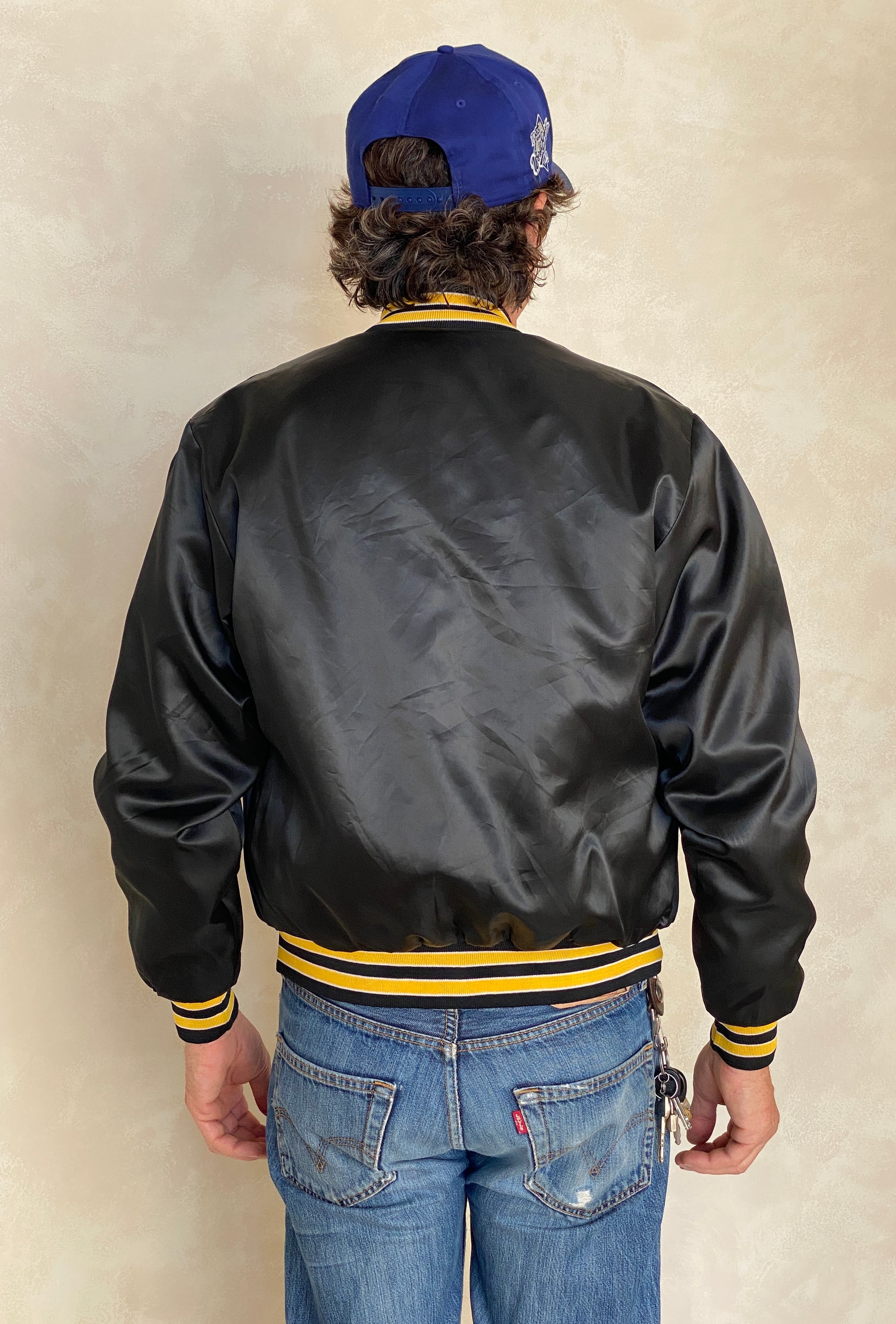 Size Small .80s Vintage Vanderbild Nylon jacket Made in USA - USA Vintage Bcn