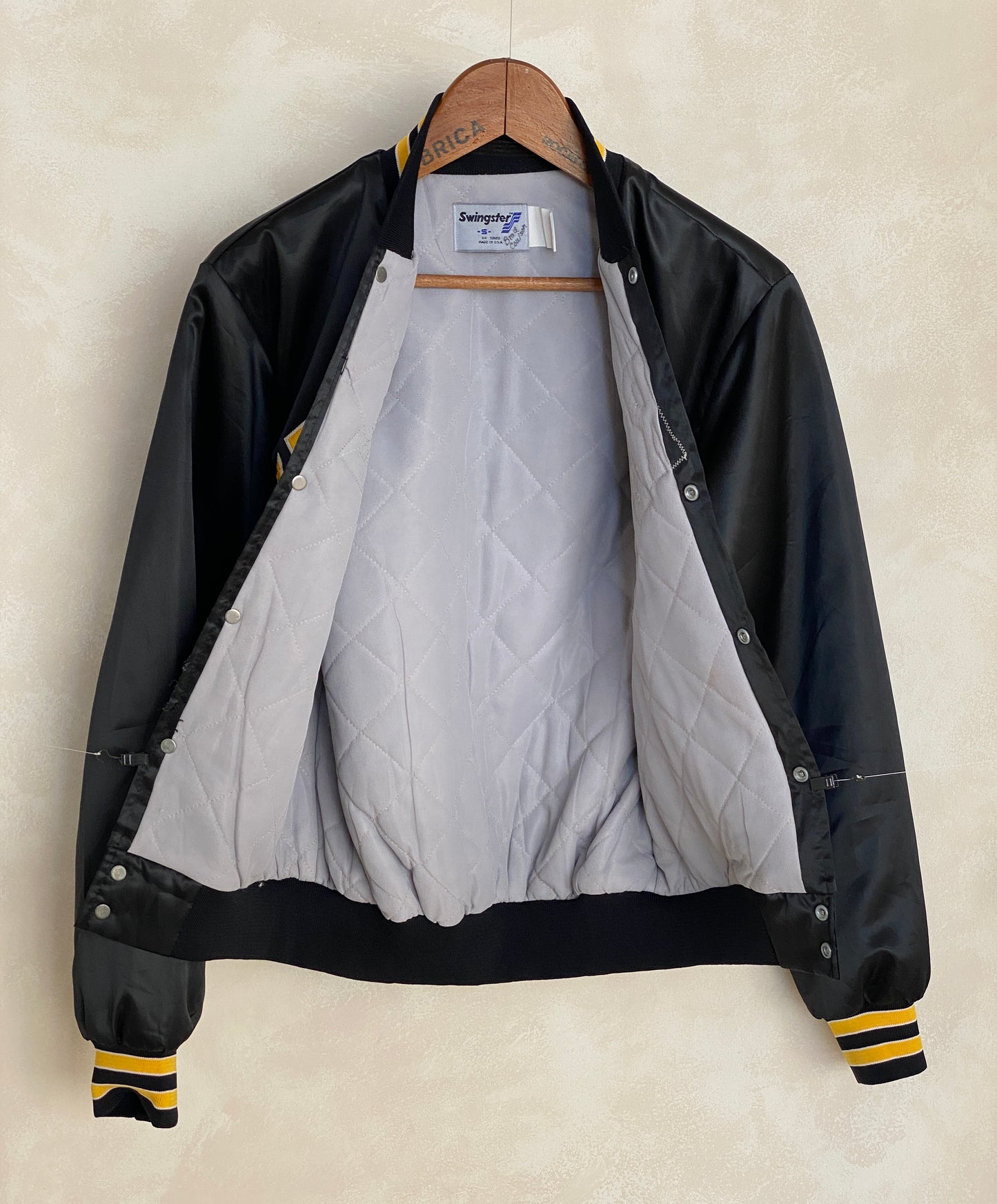 Size Small .80s Vintage Vanderbild Nylon jacket Made in USA - USA Vintage Bcn