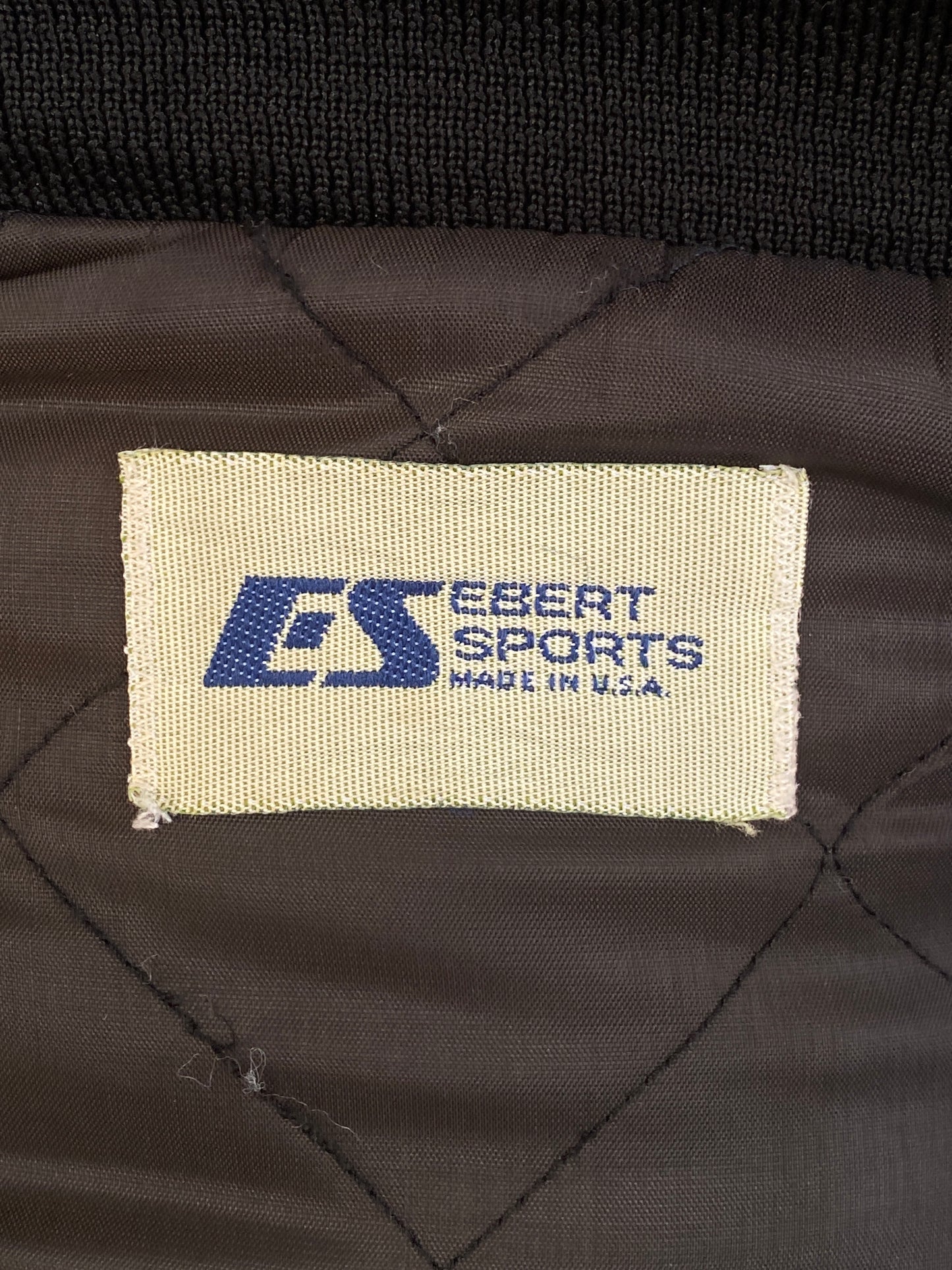 Large . Vintage Tech Satin jacket Made in USA-AJ357 Studio