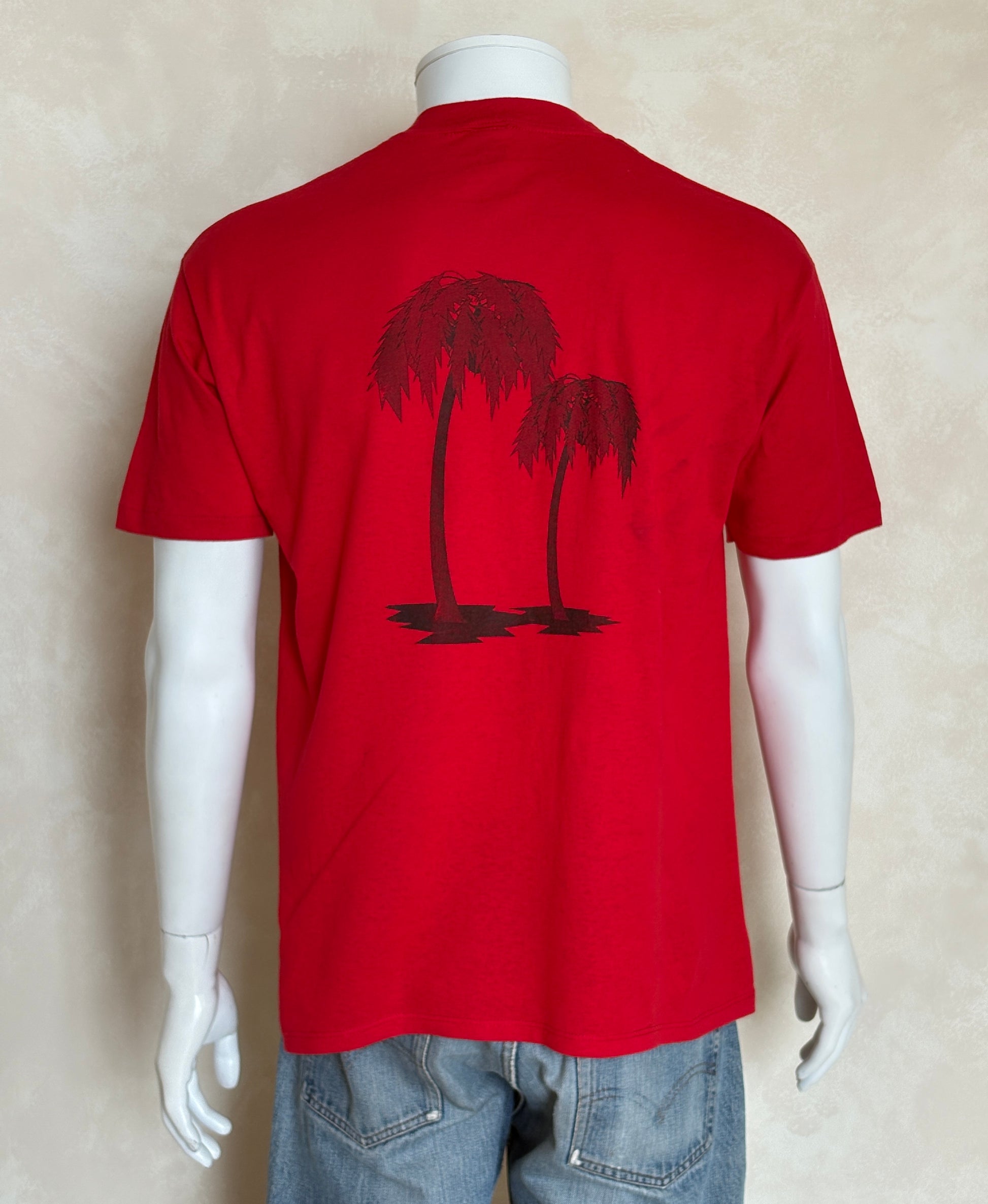 Vintage 1992 Anderson Family Reunion t-shirt with bold 90s lettering, size large