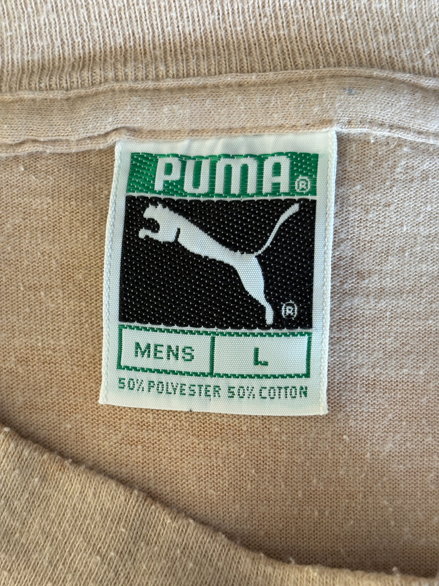 Vintage 1983 Puma T-Shirt – Size L – Made in USA – Classic Sportswear Graphic-AJ357 Studio