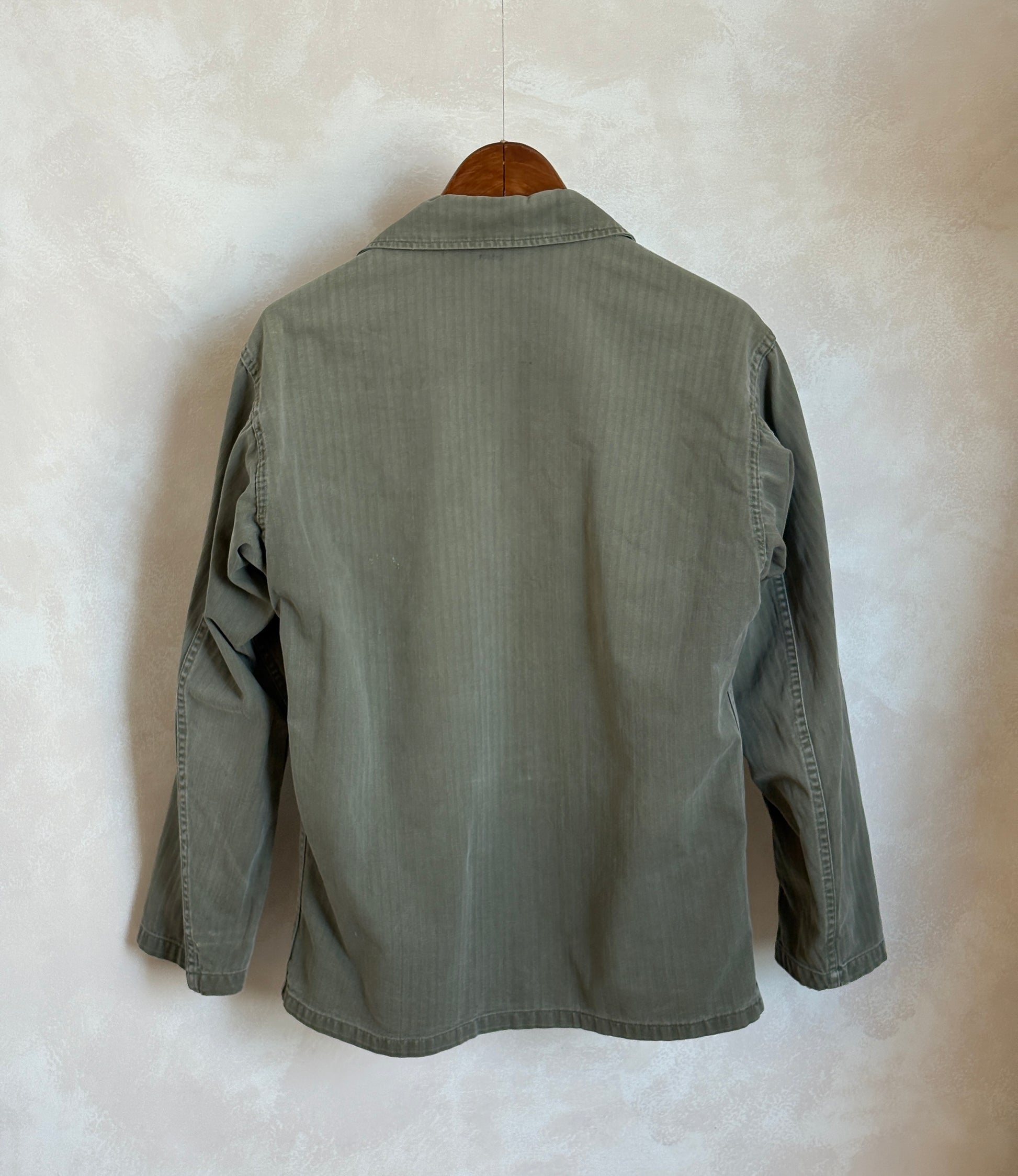 Medium . Authentic US Army HBT Utility Shirt – Korean War Era - USA Vintage Bcn