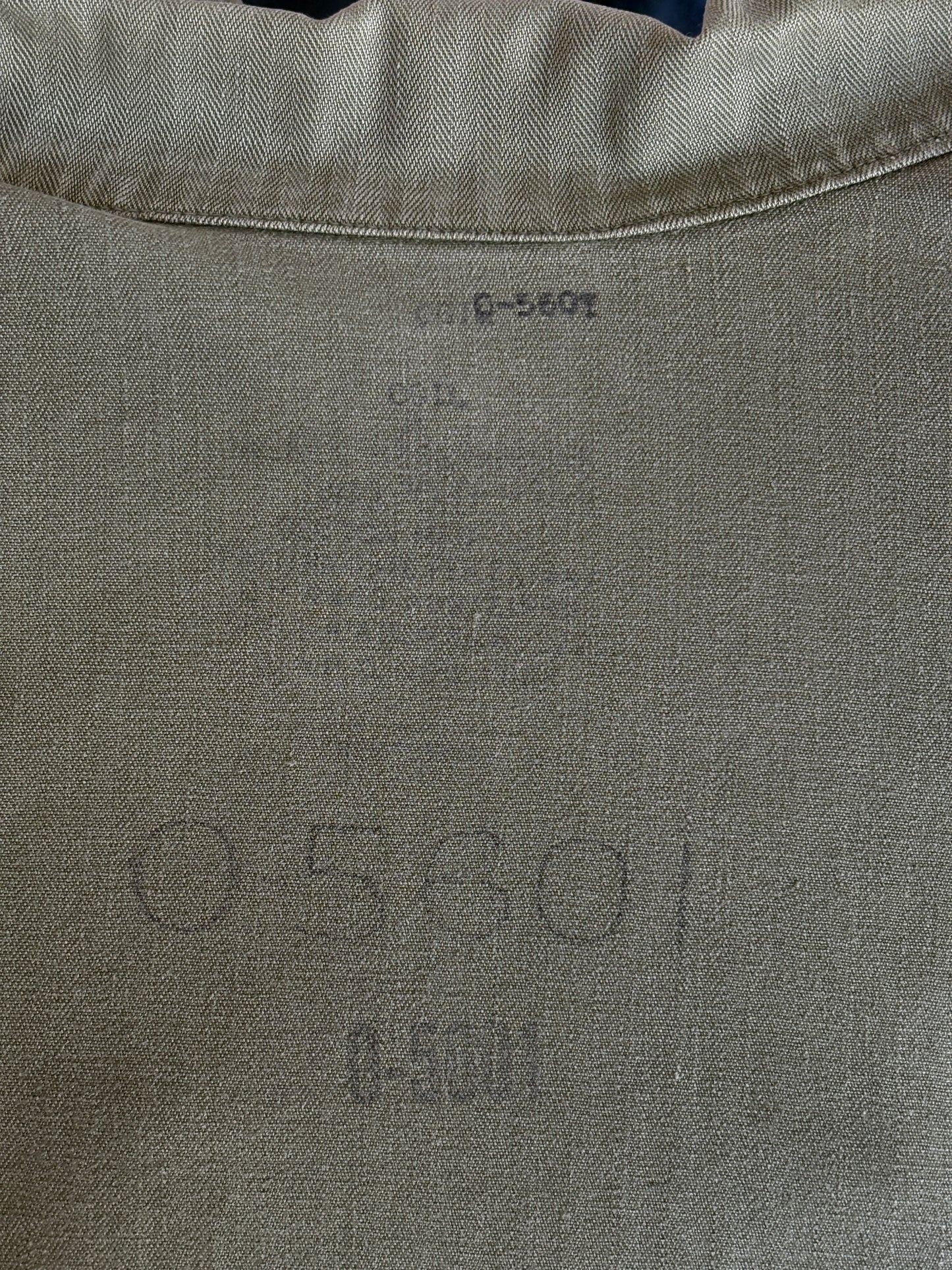 Medium . Authentic US Army HBT Utility Shirt – Korean War Era - USA Vintage Bcn