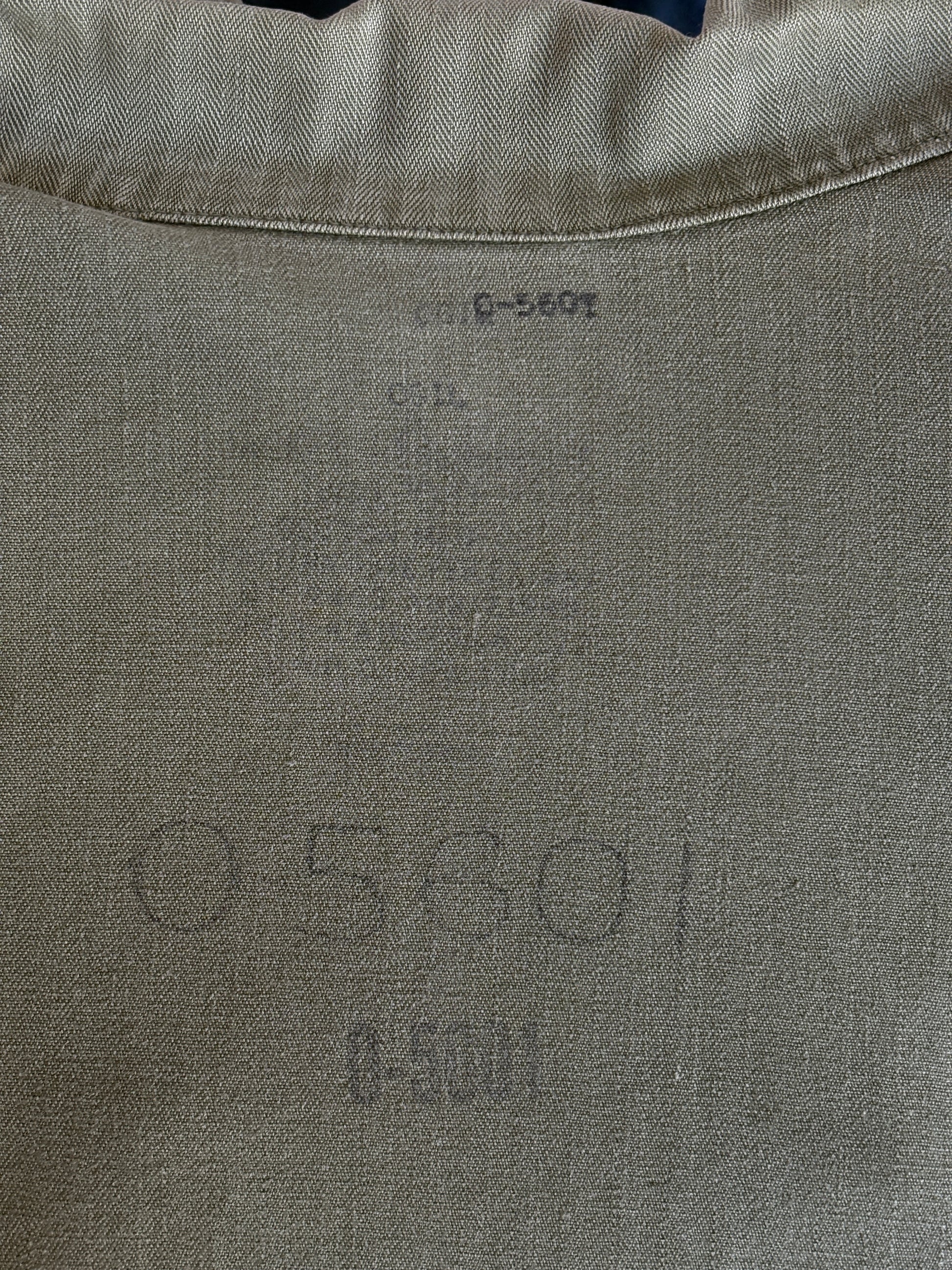 Medium . Authentic US Army HBT Utility Shirt – Korean War Era - USA Vintage Bcn
